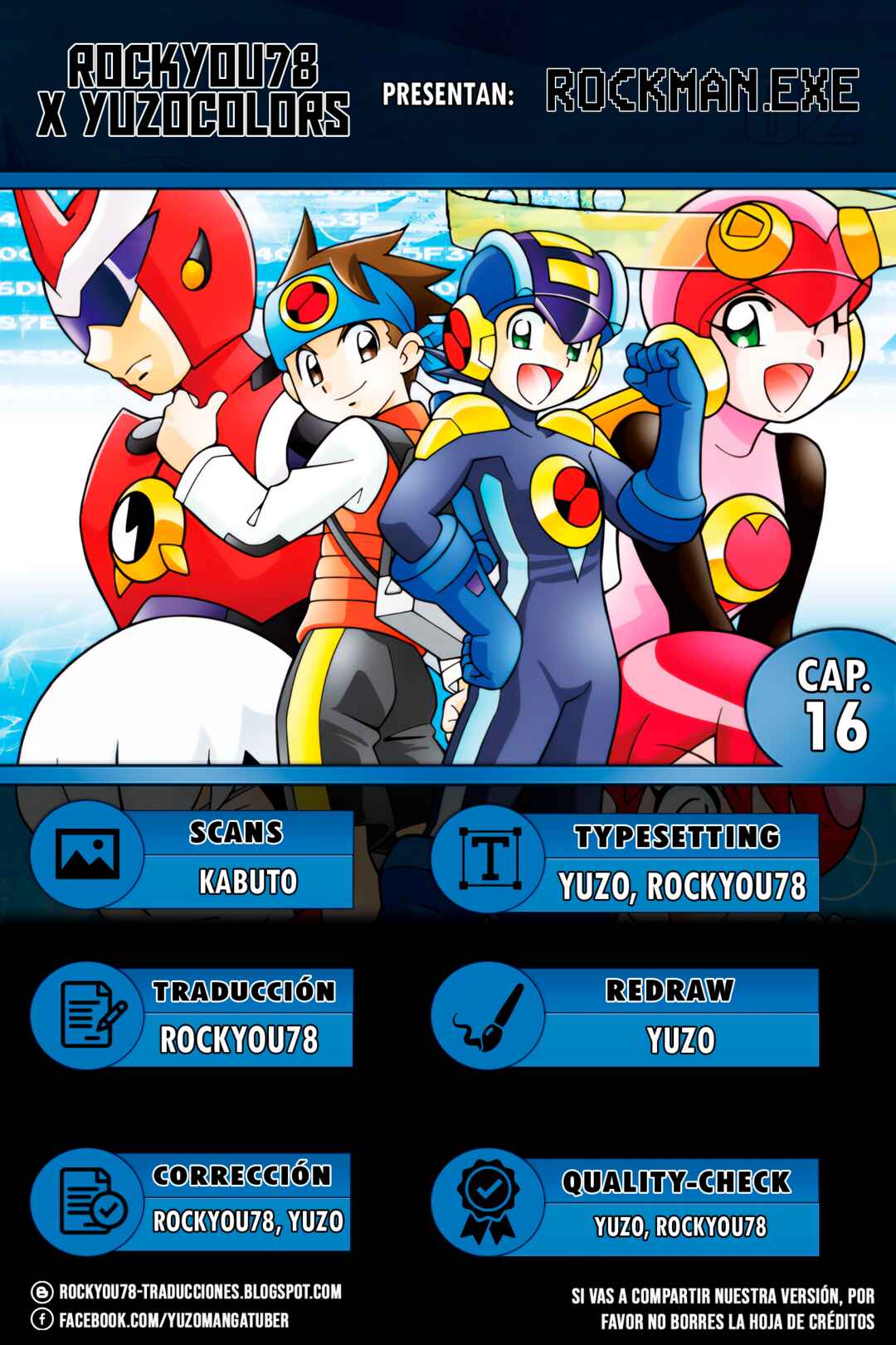 Mega Man Battle Network Chapter 16 - Page 1
