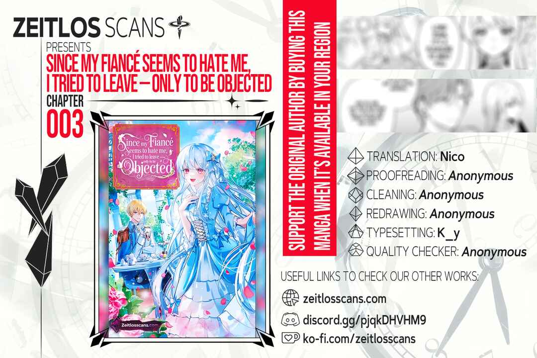 Kon'yakusha ni Kirawareteiru You na node Hanaretemitara, Nazeka Kougi Saremashita Chapter 3 - Page 1
