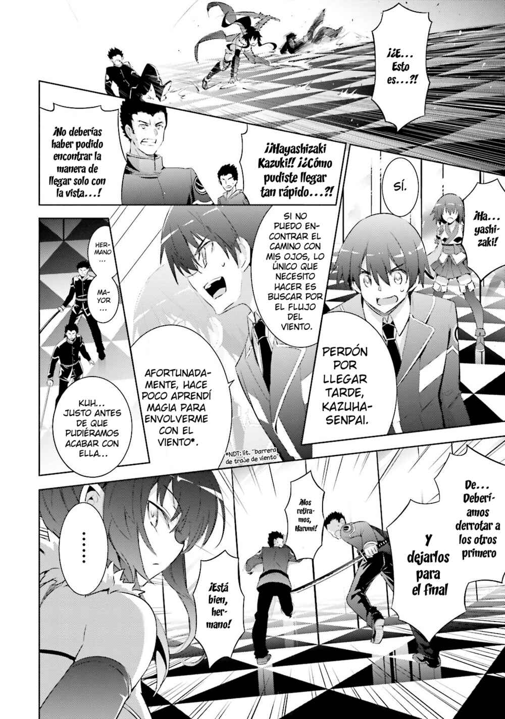 Magika no Kenshi to Shoukan Maou Chapter 54 - Page 21