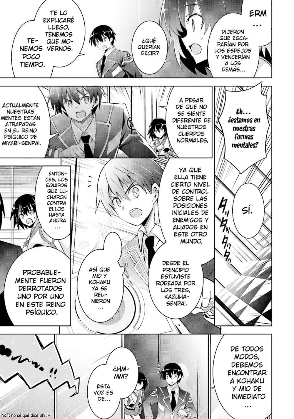 Magika no Kenshi to Shoukan Maou Chapter 54 - Page 22