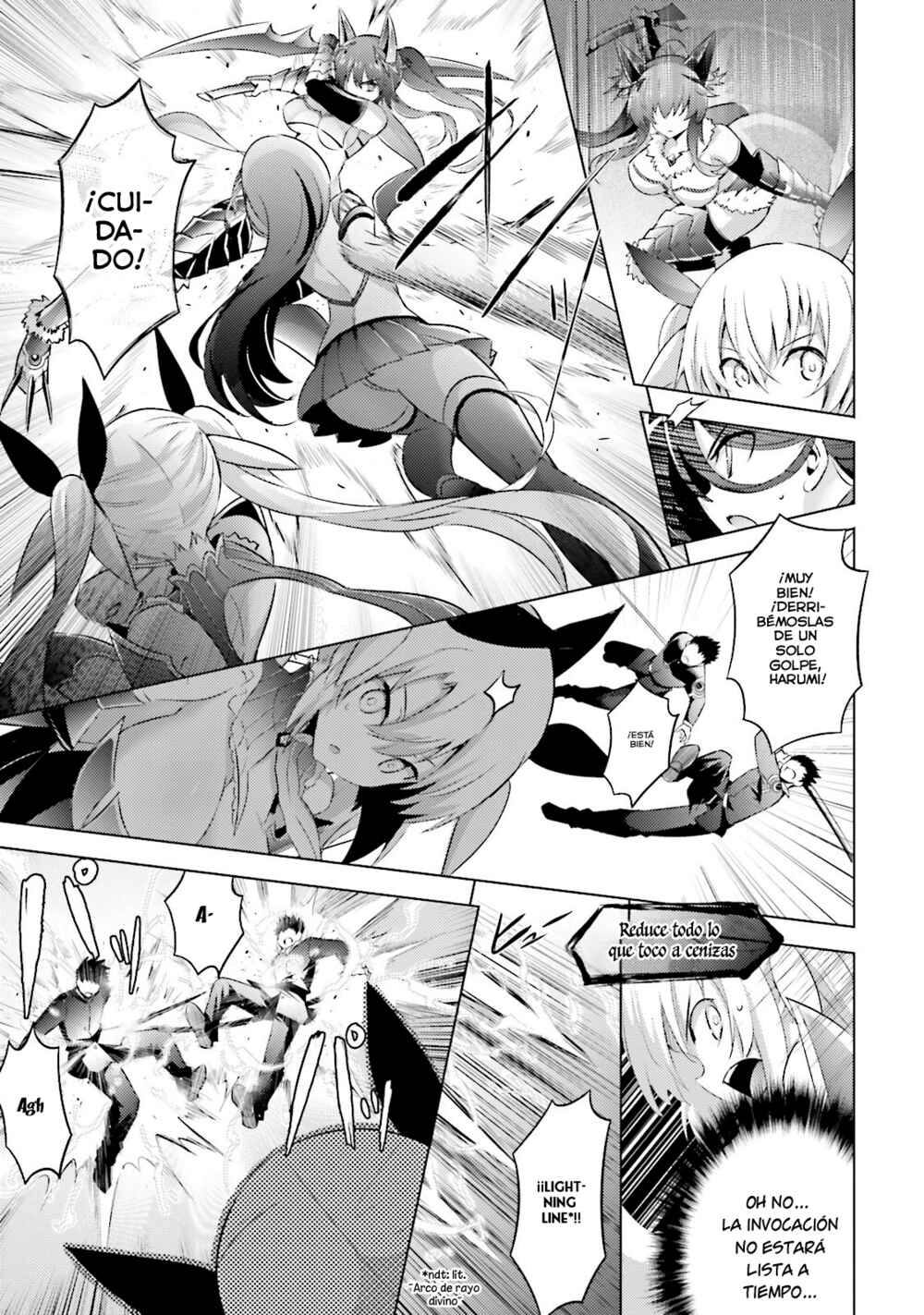 Magika no Kenshi to Shoukan Maou Chapter 54 - Page 24