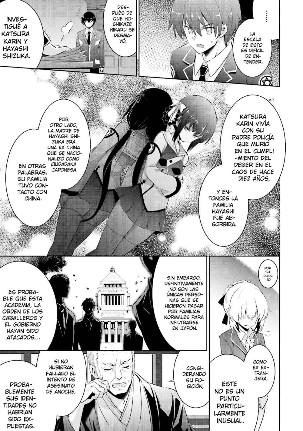 Magika no Kenshi to Shoukan Maou Chapter 54 - Page 6