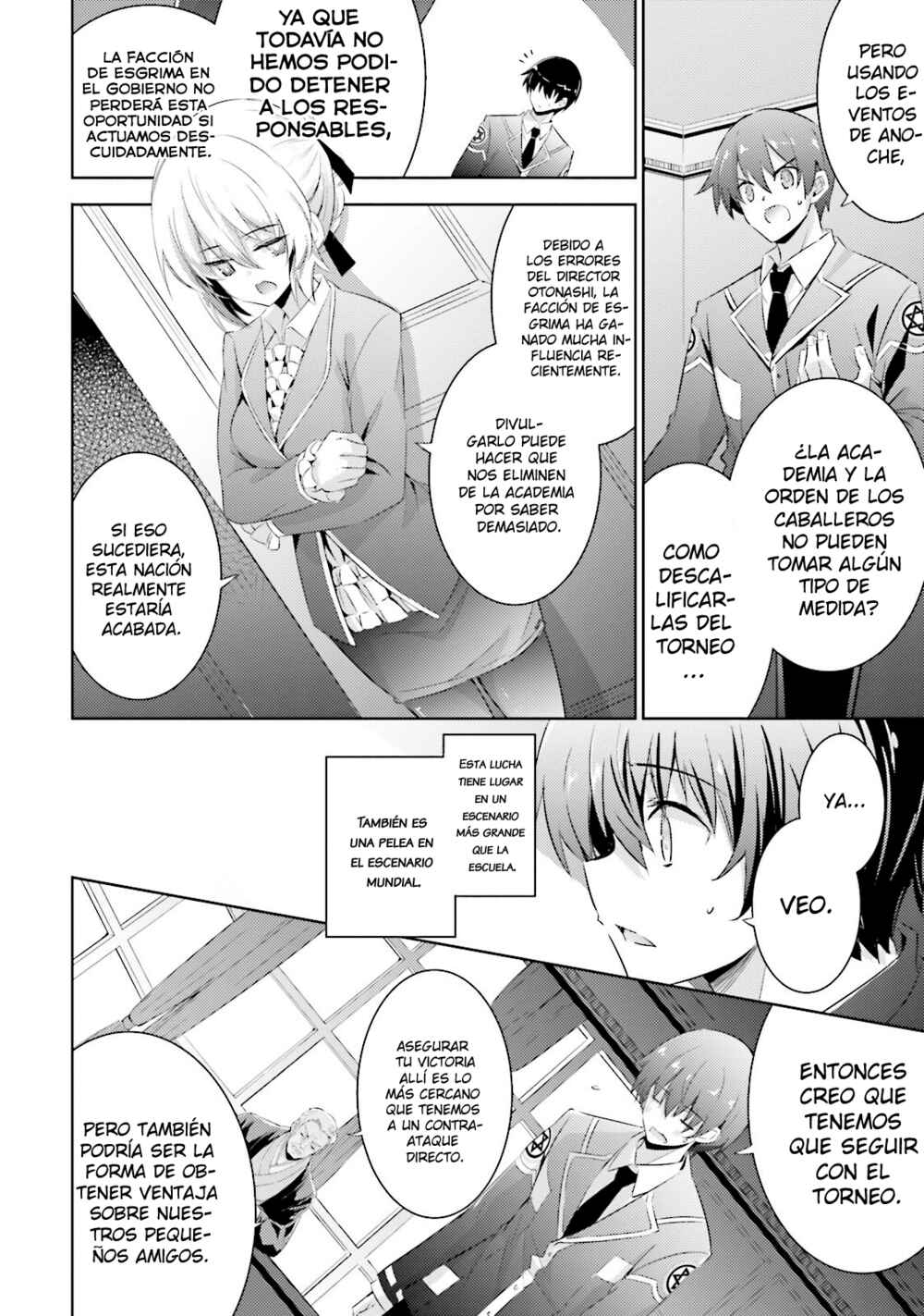 Magika no Kenshi to Shoukan Maou Chapter 54 - Page 7