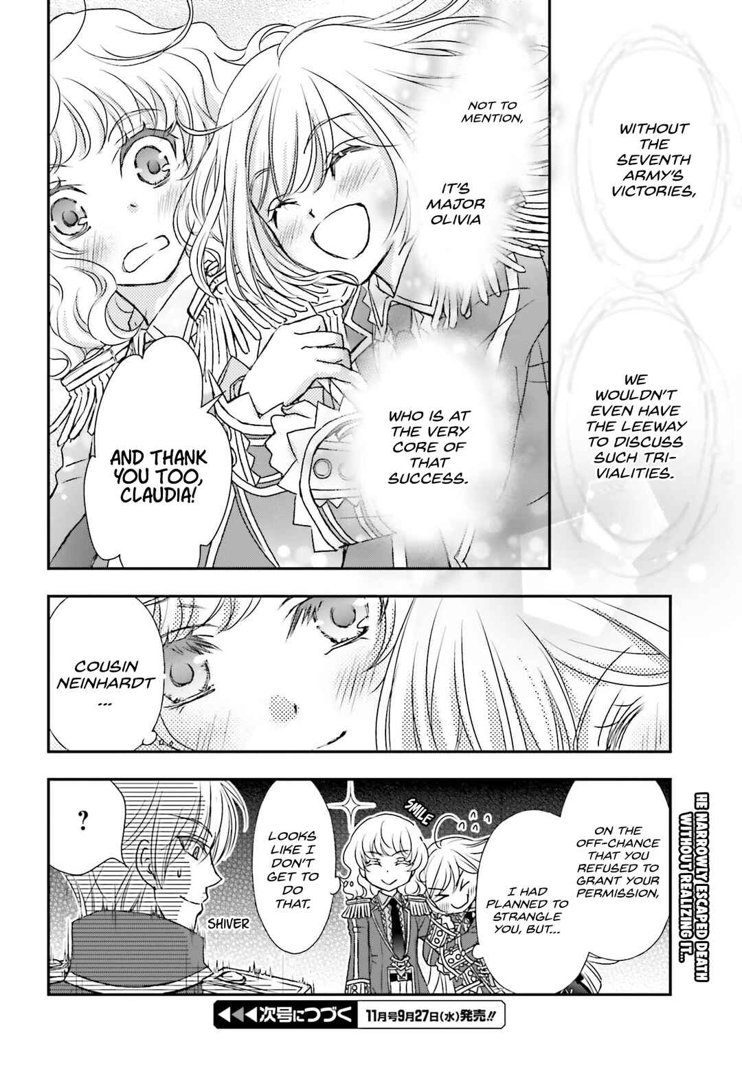 Shinigami ni Sodaterareta Shoujo wa Shikkoku no Tsurugi o Mune ni Idaku Chapter 41 - Page 18