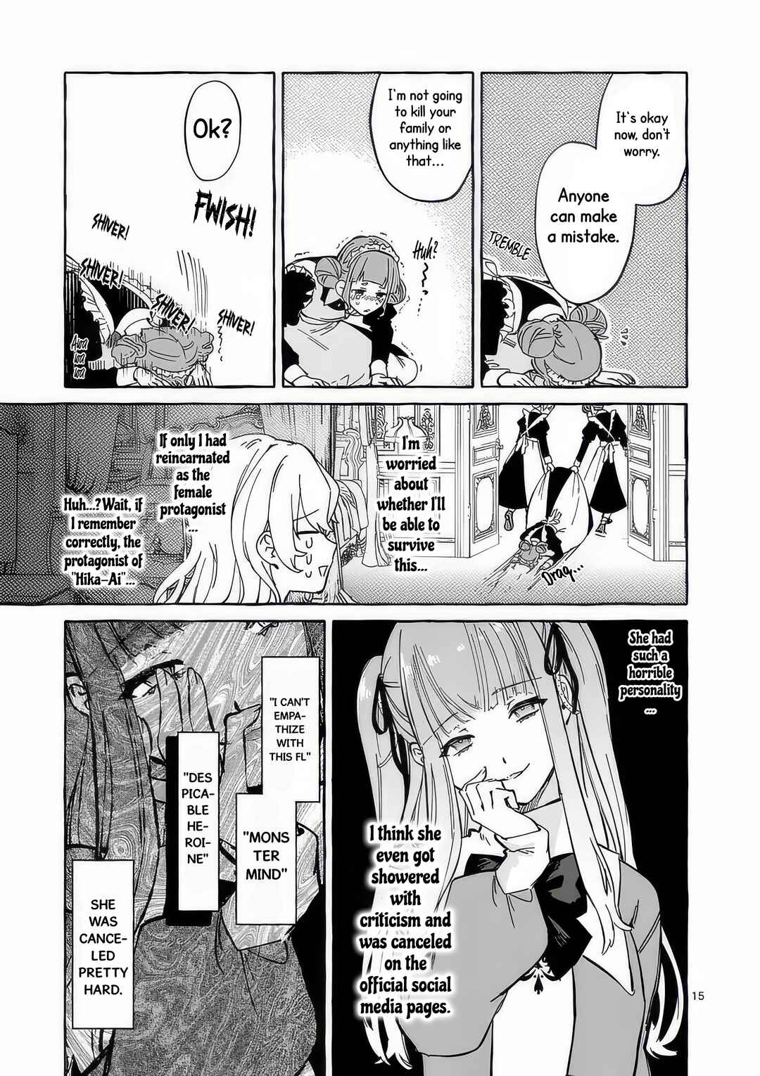 Hametsu o Hikaeta Akuyaku Reijō ga Muri Shite Heroine wo Enjita Kekka Taida na Yosei ga Akogare Nanoni, Daini Oji no Dekiai Route ni Konwakuchu Chapter 1 - Page 19