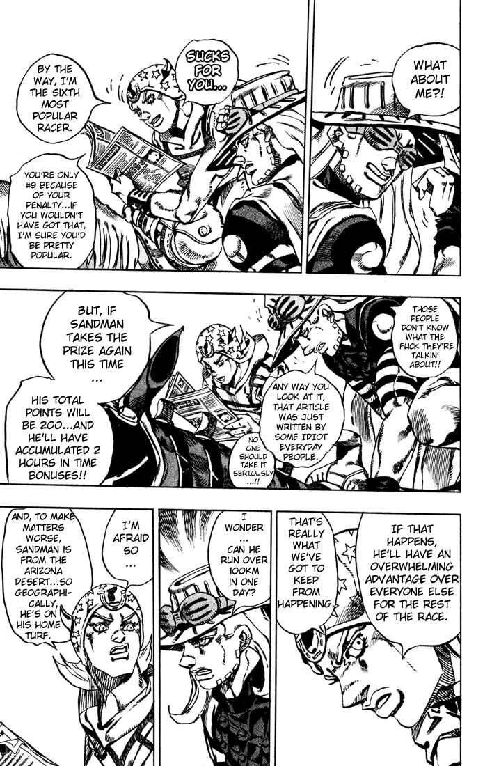 JoJo no Kimyou na Bouken: Part 7 - Steel Ball Run Chapter 13 - Page 17