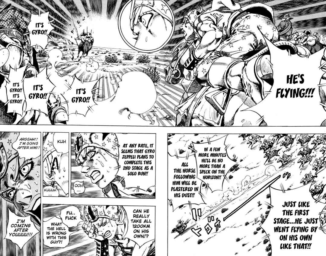 JoJo no Kimyou na Bouken: Part 7 - Steel Ball Run Chapter 13 - Page 23