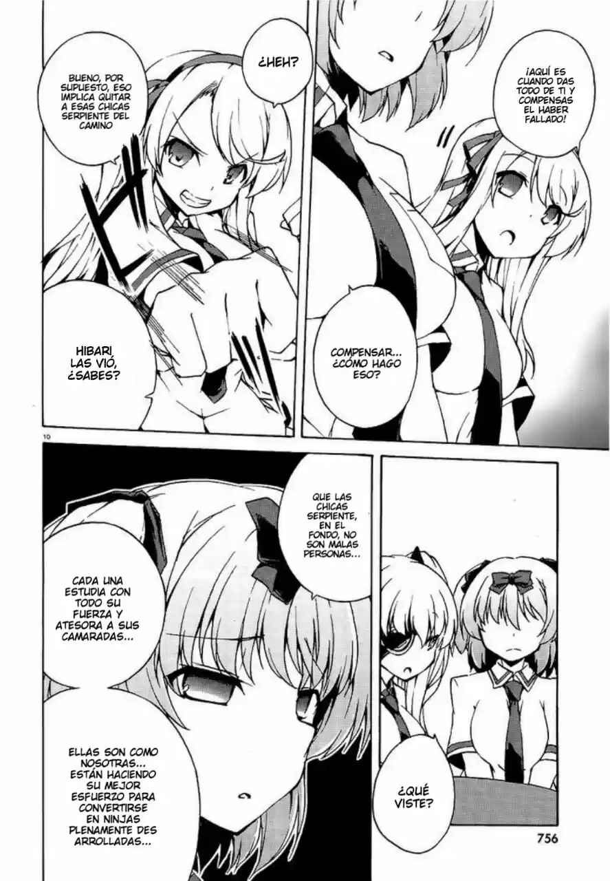 Senran Kagura - Shoujotachi no Shinei Chapter 14 - Page 12