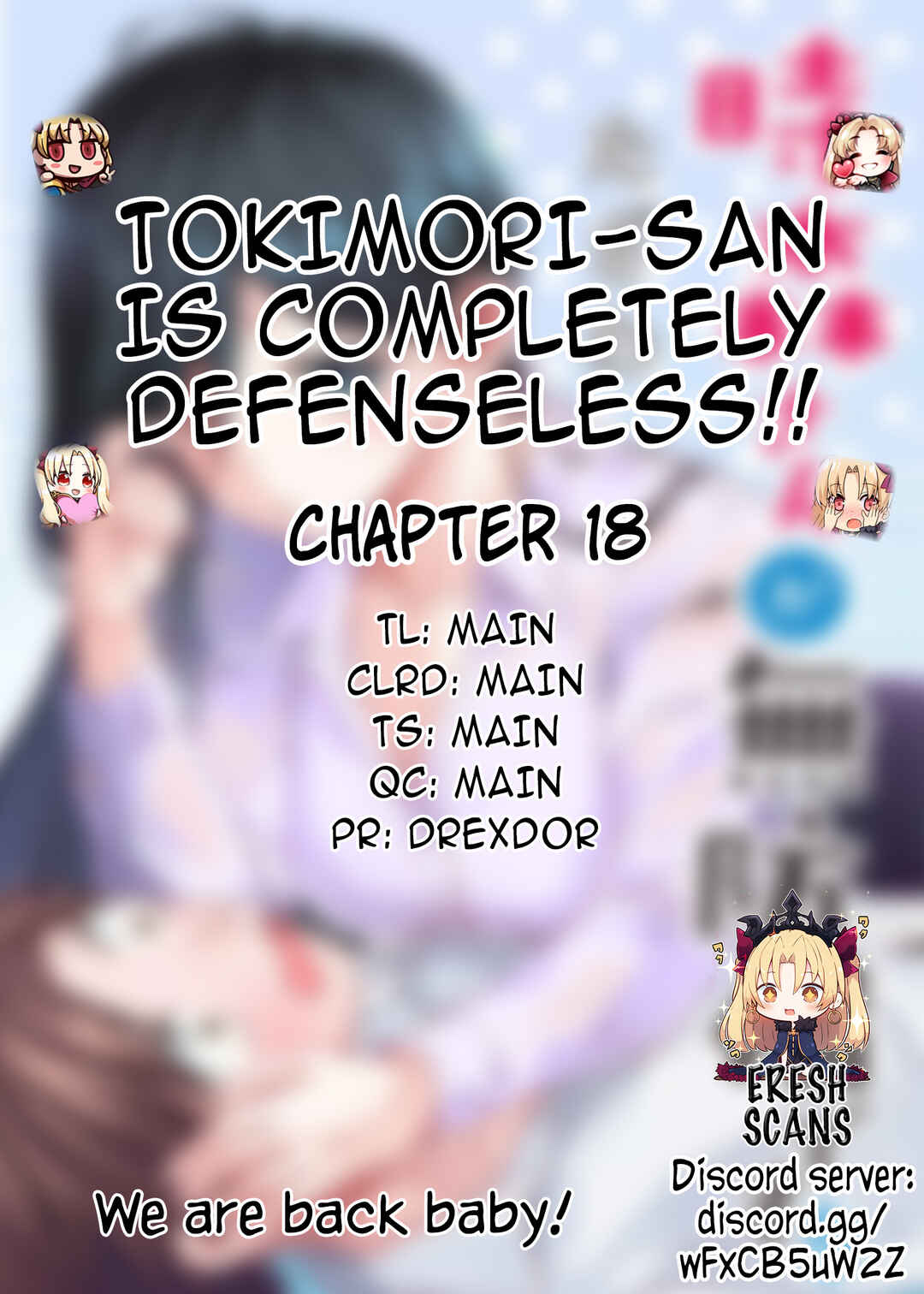Tokimori-san ga Muboubi desu!! Chapter 18 - Page 1