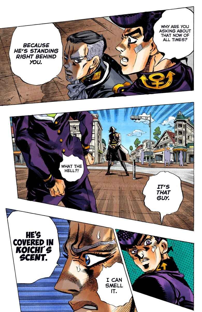 JoJo no Kimyou na Bouken: Part 4 - Diamond wa Kudakenai Color-ban Chapter 139 - Page 16