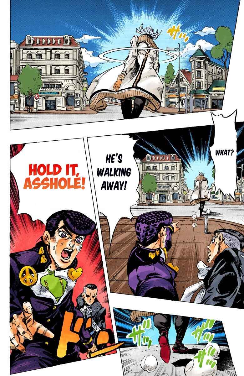 JoJo no Kimyou na Bouken: Part 4 - Diamond wa Kudakenai Color-ban Chapter 139 - Page 19