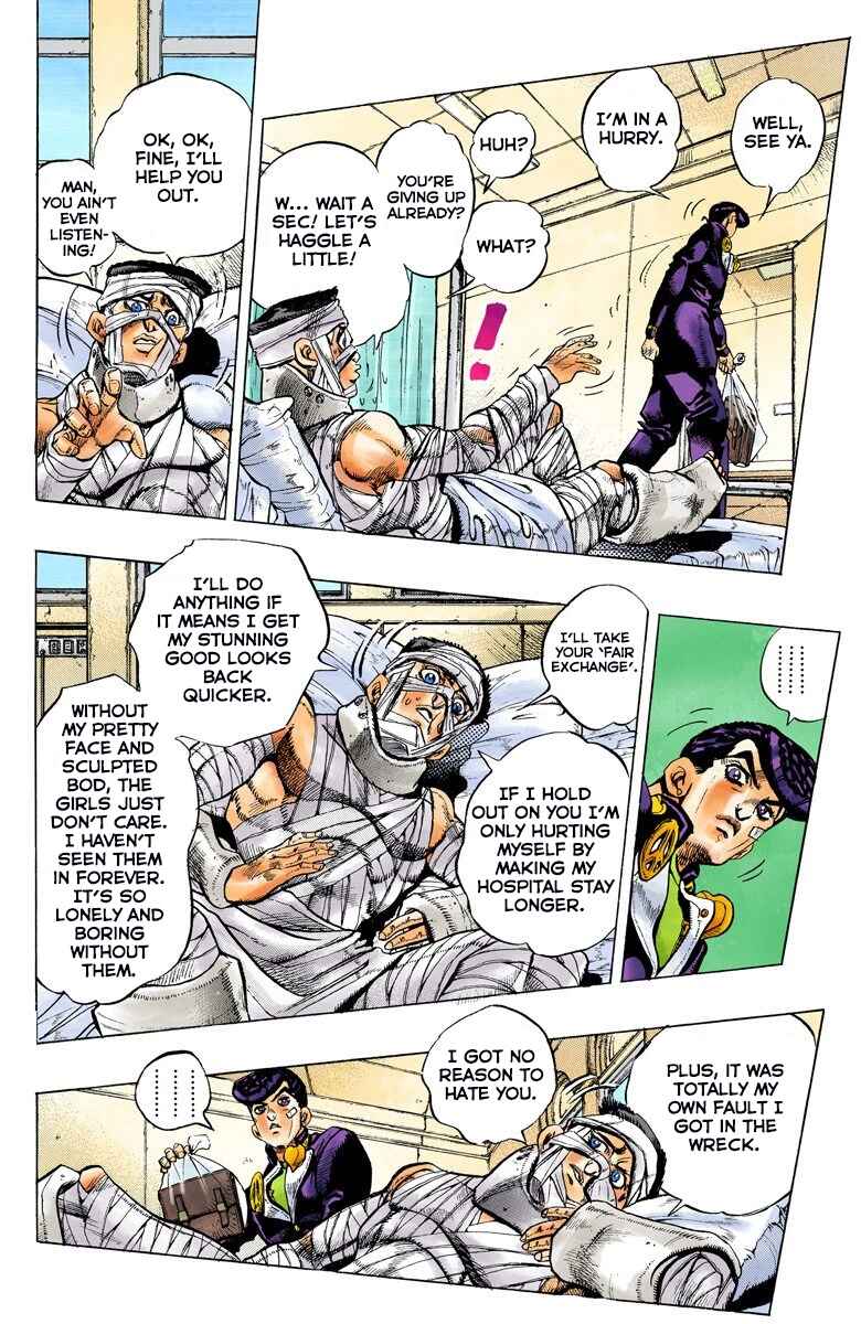 JoJo no Kimyou na Bouken: Part 4 - Diamond wa Kudakenai Color-ban Chapter 139 - Page 5