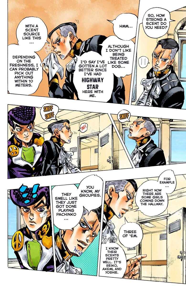 JoJo no Kimyou na Bouken: Part 4 - Diamond wa Kudakenai Color-ban Chapter 139 - Page 9