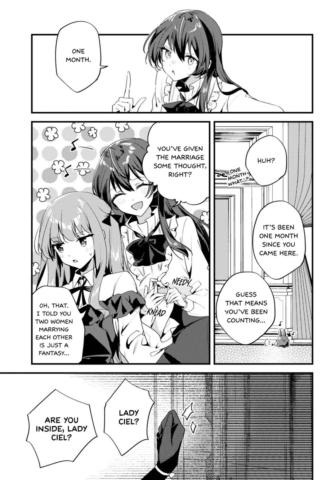 Kiraware Majo Reijou to Dansou Ouji no Kon'yaku Chapter 5 - Page 1