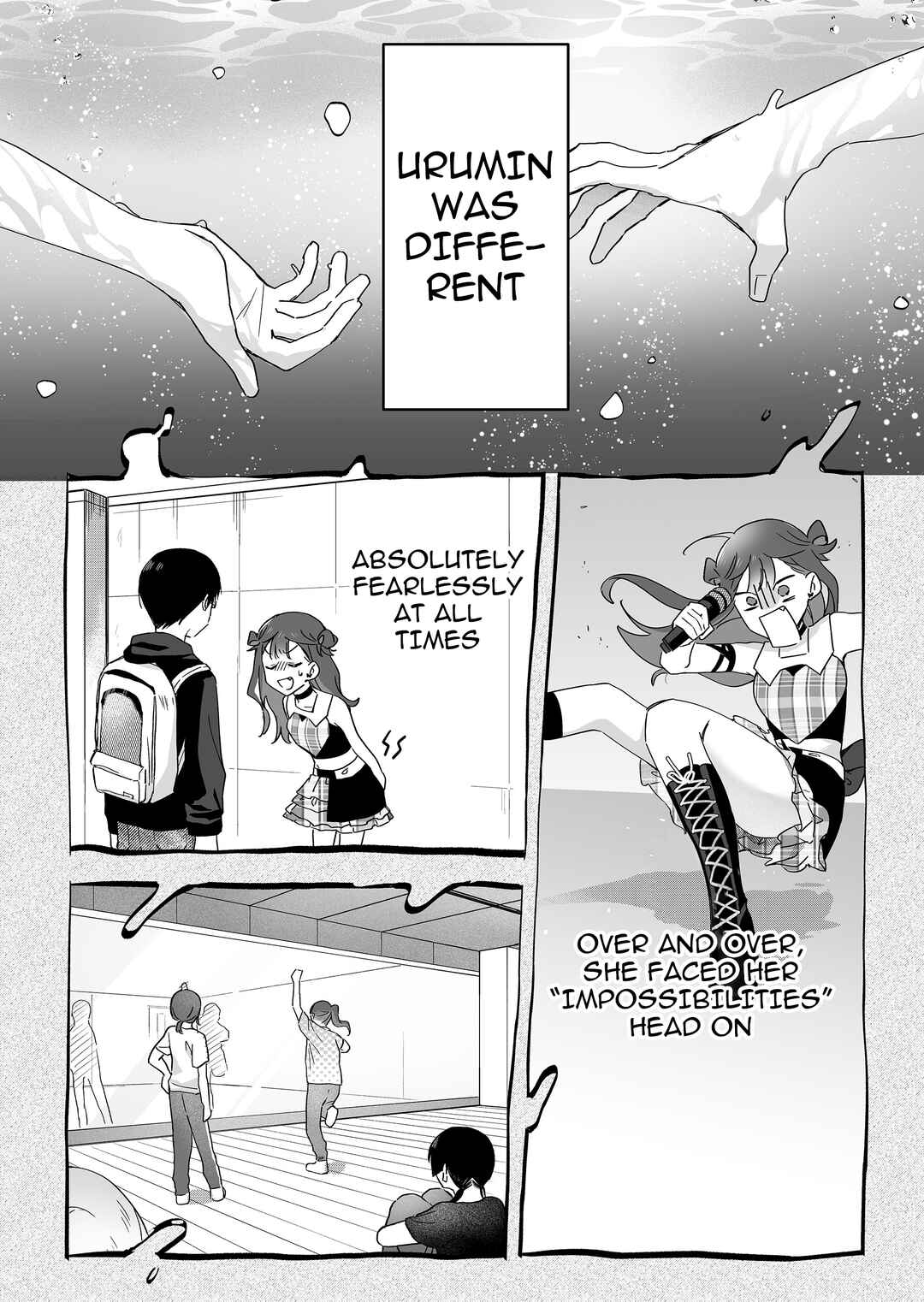 Damedol to Sekai ni 1-nin dake no Fan Chapter 35 - Page 4