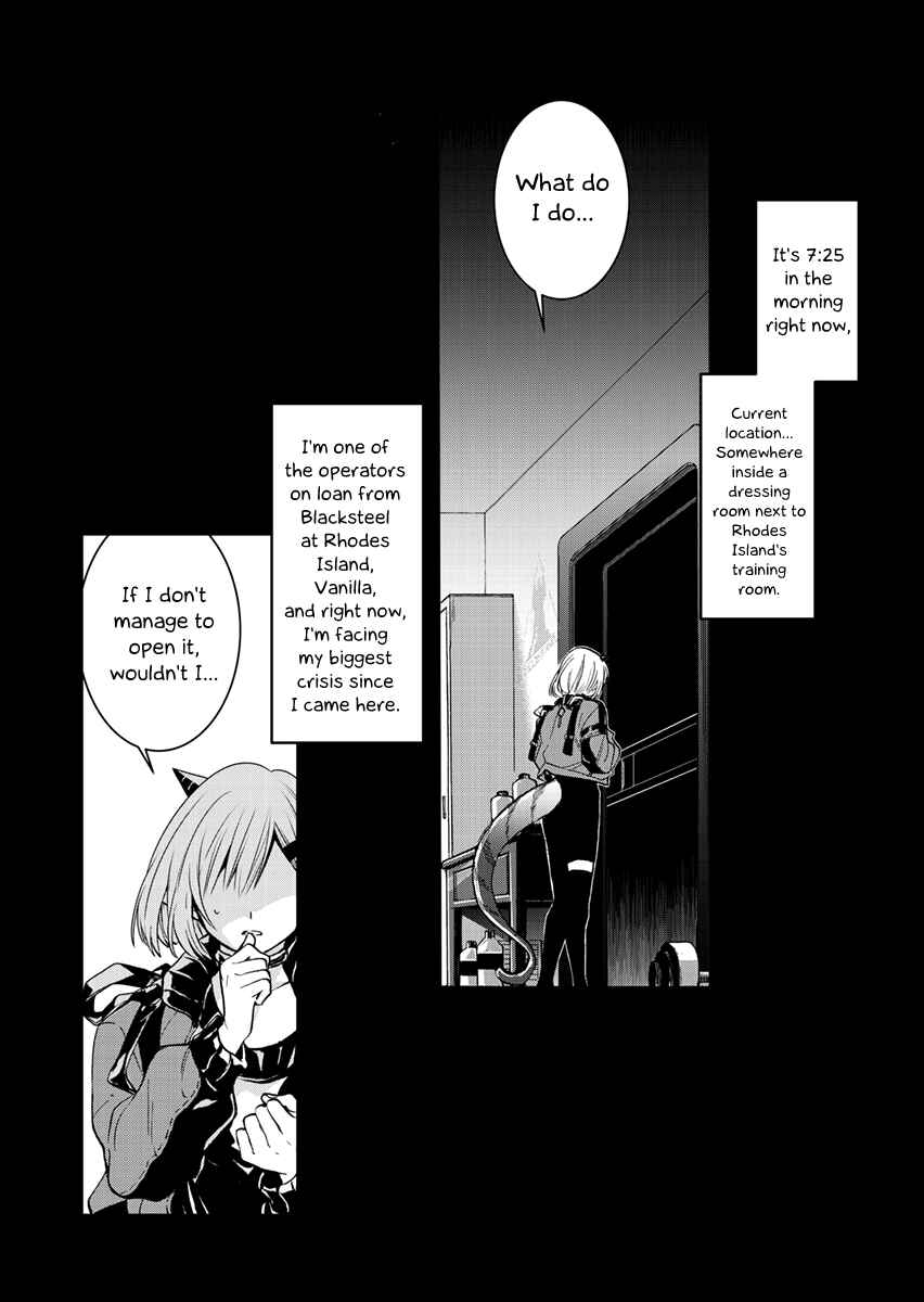 Arknights: Rhodes Island's Records of Originium - Blacksteel Chapter 1 - Page 1