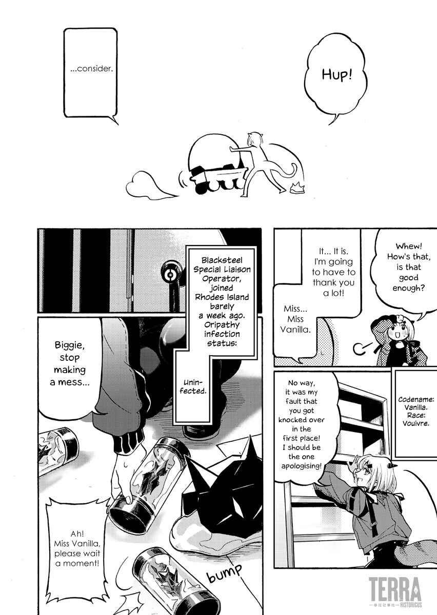 Arknights: Rhodes Island's Records of Originium - Blacksteel Chapter 1 - Page 13