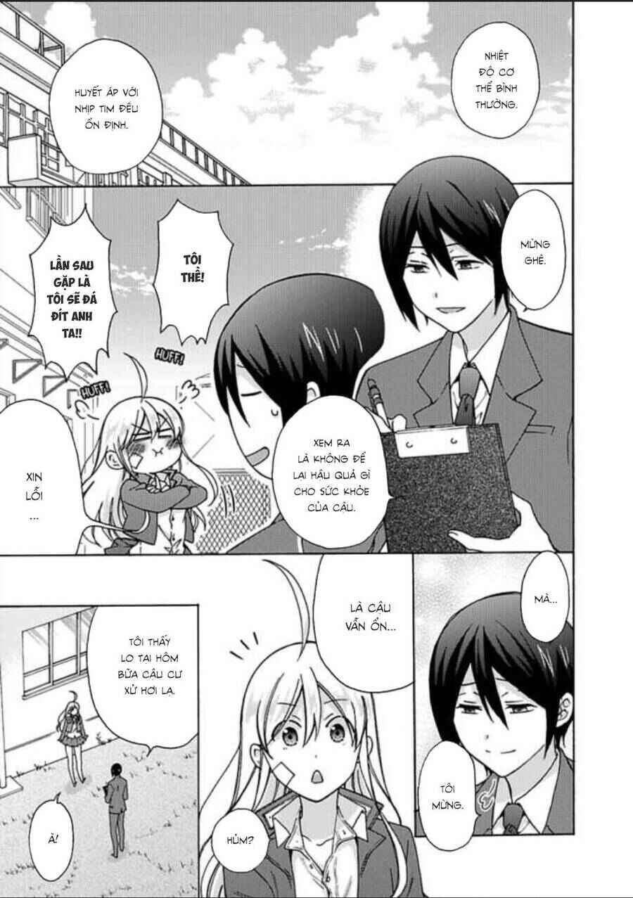 Nyotaika Yankee Gakuen ☆ Ore no Hajimete, Nerawaretemasu. Chapter 21 - Page 1