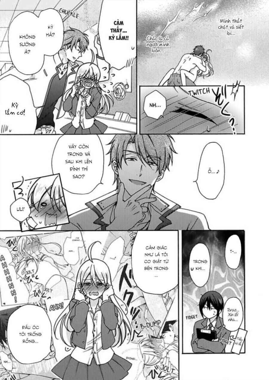 Nyotaika Yankee Gakuen ☆ Ore no Hajimete, Nerawaretemasu. Chapter 21 - Page 11
