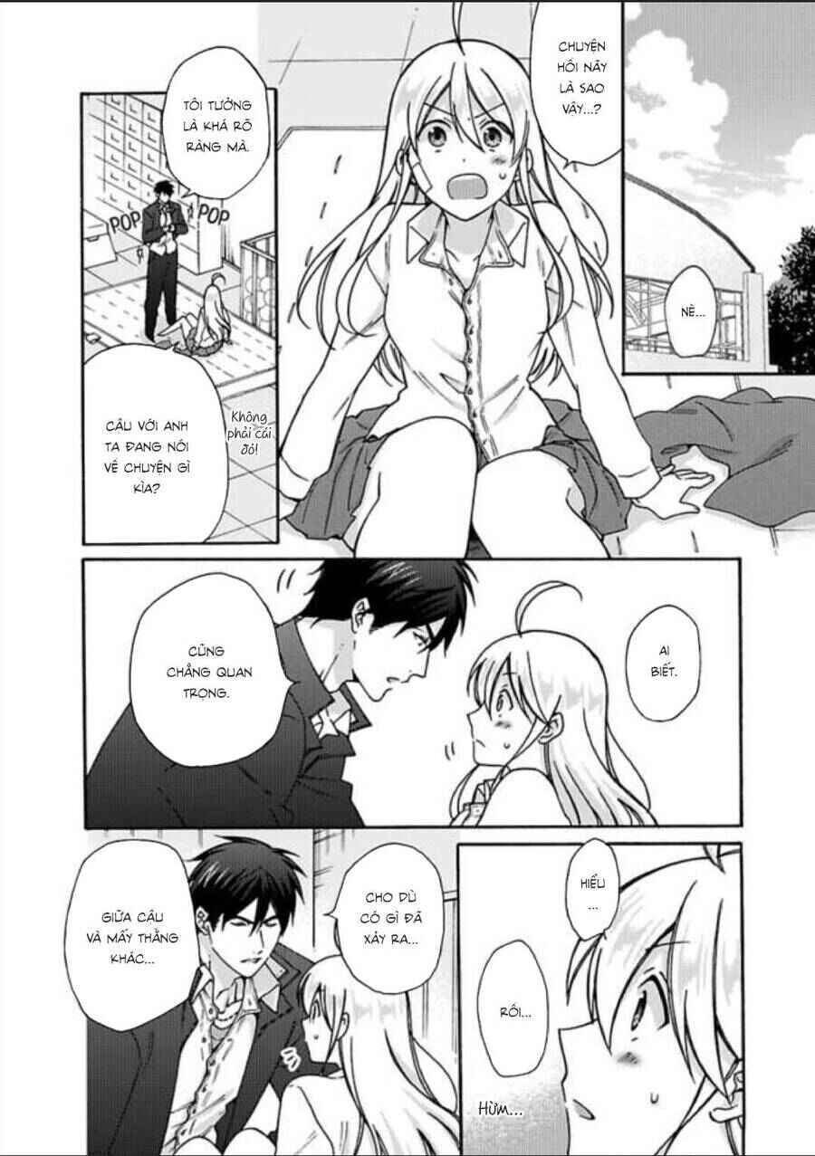 Nyotaika Yankee Gakuen ☆ Ore no Hajimete, Nerawaretemasu. Chapter 21 - Page 16