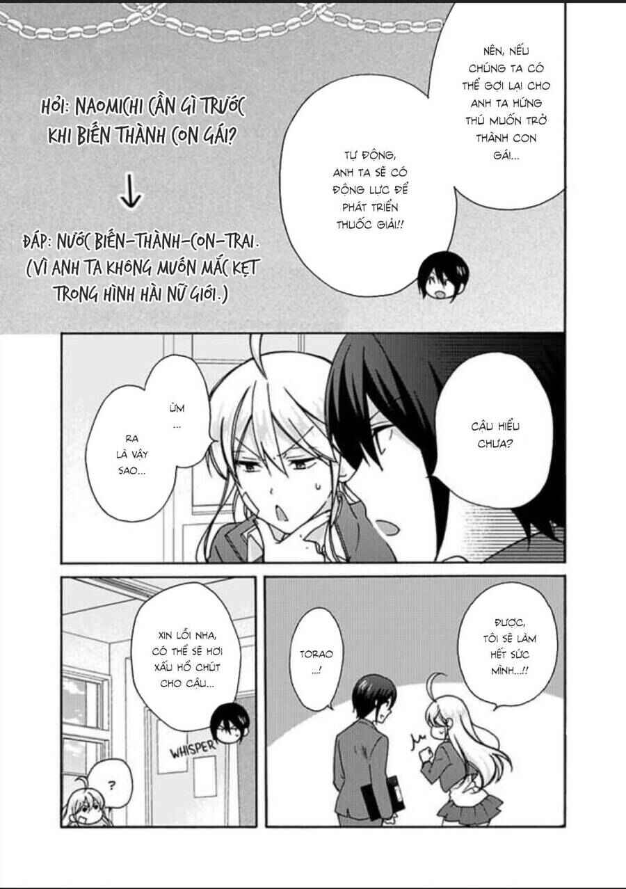 Nyotaika Yankee Gakuen ☆ Ore no Hajimete, Nerawaretemasu. Chapter 21 - Page 7