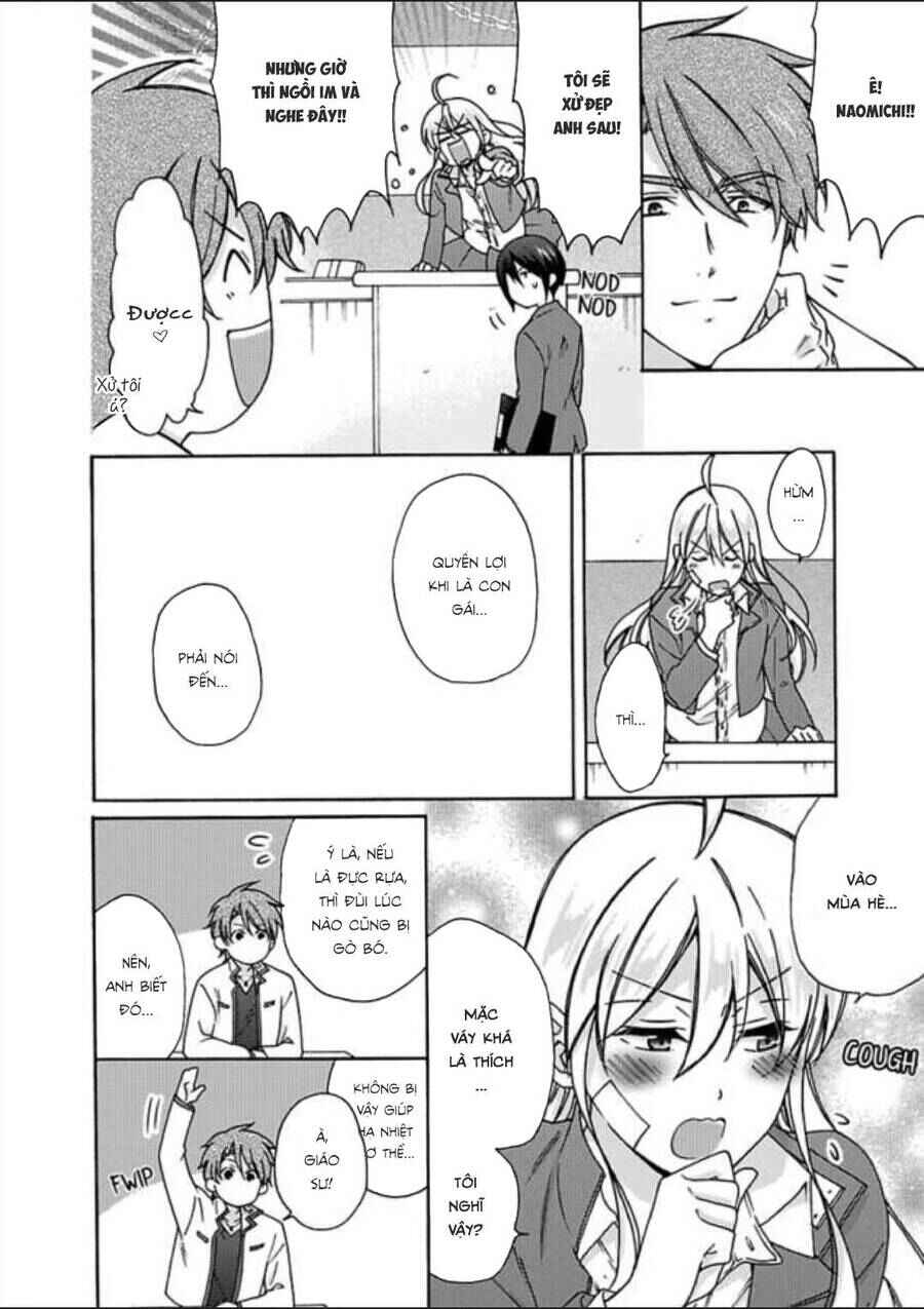 Nyotaika Yankee Gakuen ☆ Ore no Hajimete, Nerawaretemasu. Chapter 21 - Page 8