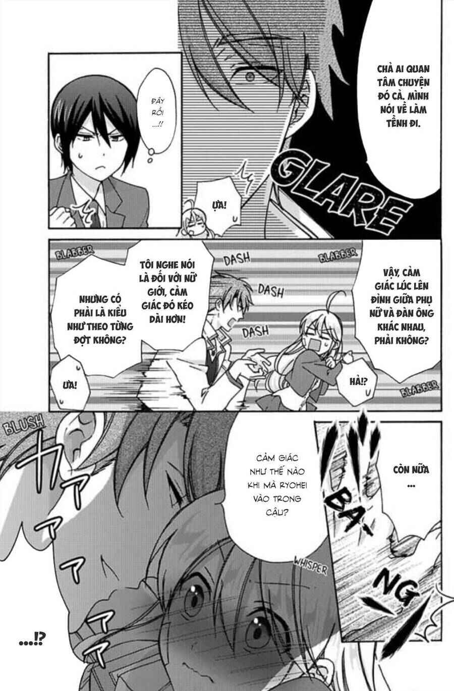 Nyotaika Yankee Gakuen ☆ Ore no Hajimete, Nerawaretemasu. Chapter 21 - Page 9