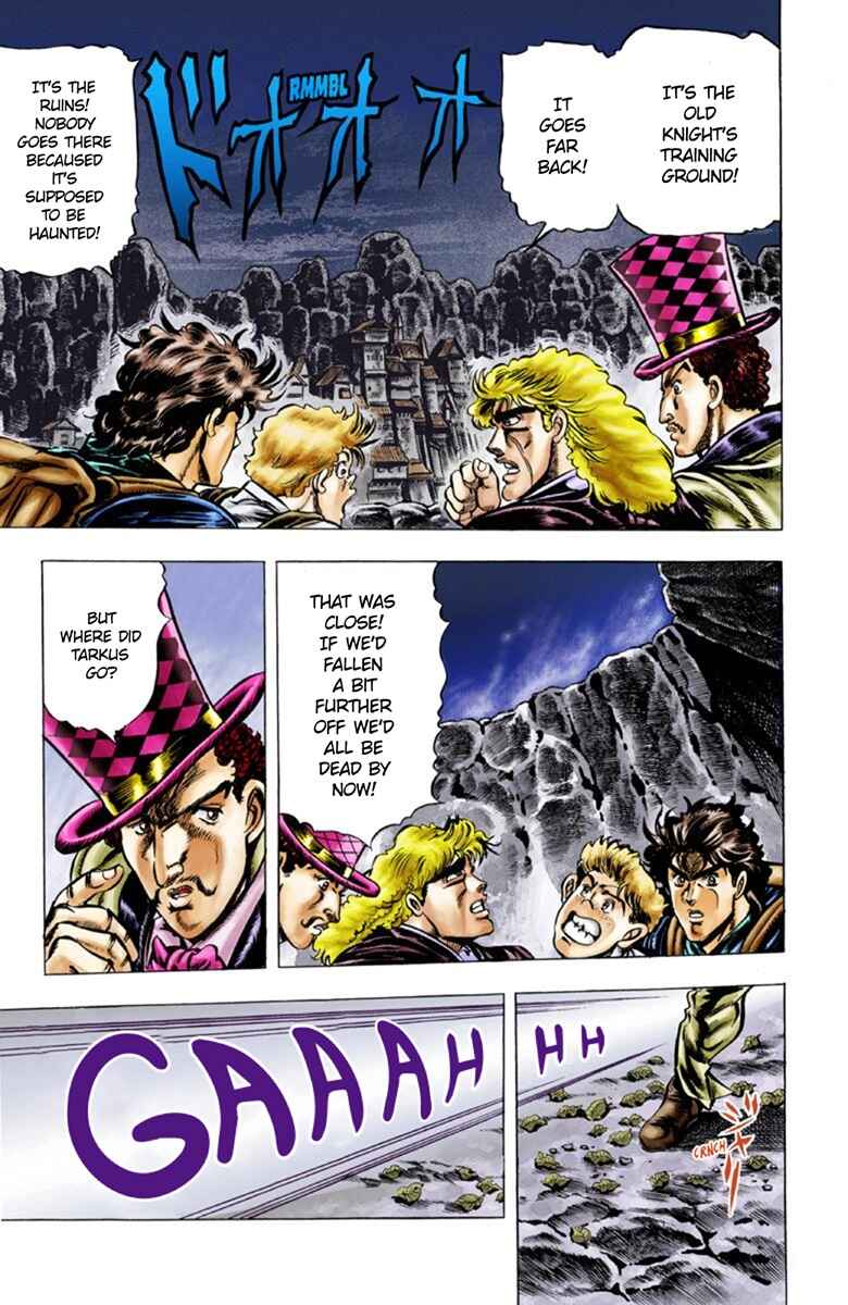 JoJo no Kimyou na Bouken: Part 1 - Phantom Blood Color-ban Chapter 31 - Page 12