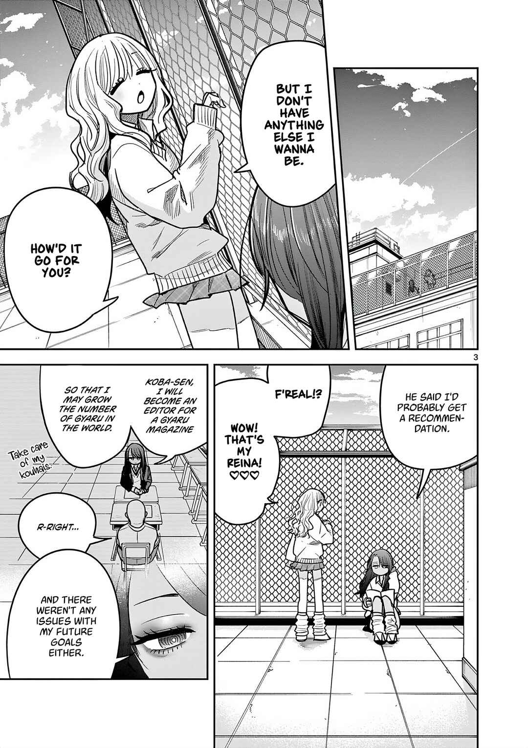 #Gyaru to Gyaru no Yuri Chapter 4 - Page 3
