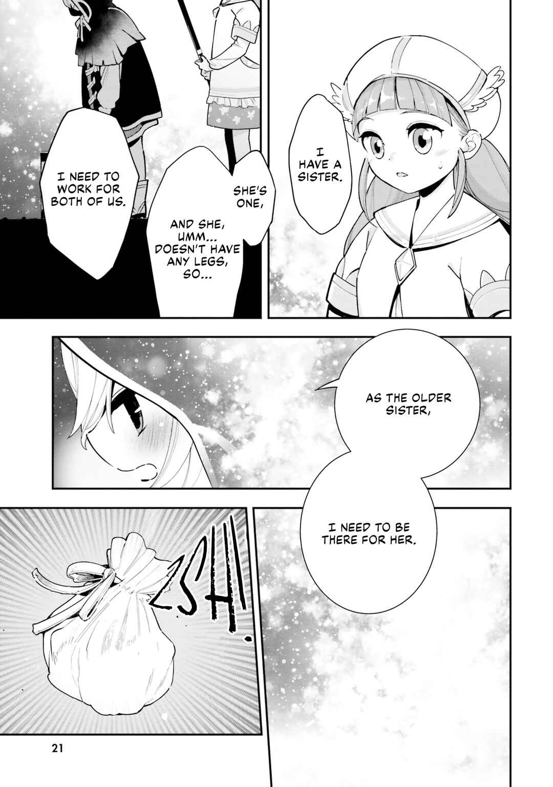 Shokubutsu Monster Musume Nikki: Seijo datta Watashi ga Uragirareta Hate ni Alraune ni Tensei Shite Shimatta node, kore kara wa Kougousei o Shinagara Shizuka ni Shokubutsu Life o Sugoshimasu Chapter 21 - Page 20