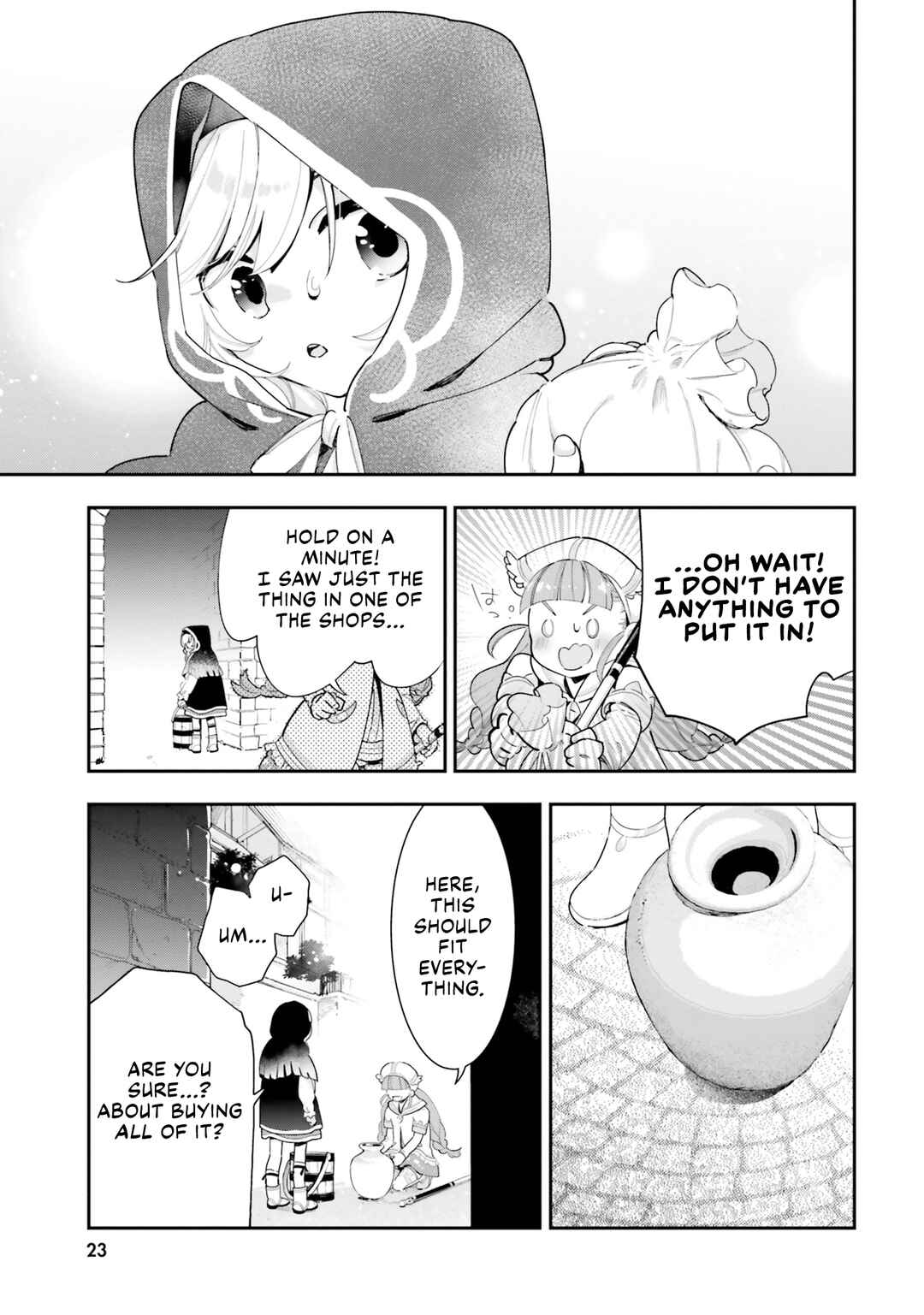 Shokubutsu Monster Musume Nikki: Seijo datta Watashi ga Uragirareta Hate ni Alraune ni Tensei Shite Shimatta node, kore kara wa Kougousei o Shinagara Shizuka ni Shokubutsu Life o Sugoshimasu Chapter 21 - Page 22
