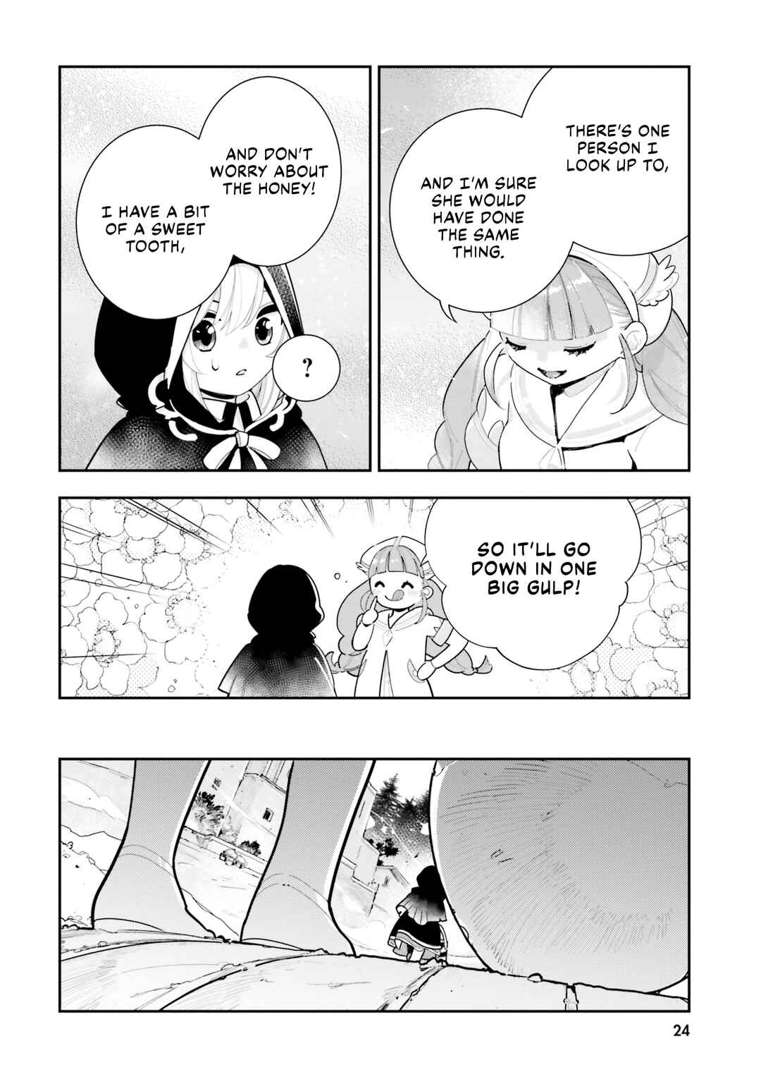 Shokubutsu Monster Musume Nikki: Seijo datta Watashi ga Uragirareta Hate ni Alraune ni Tensei Shite Shimatta node, kore kara wa Kougousei o Shinagara Shizuka ni Shokubutsu Life o Sugoshimasu Chapter 21 - Page 23