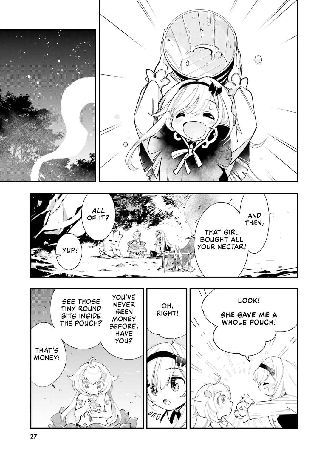 Shokubutsu Monster Musume Nikki: Seijo datta Watashi ga Uragirareta Hate ni Alraune ni Tensei Shite Shimatta node, kore kara wa Kougousei o Shinagara Shizuka ni Shokubutsu Life o Sugoshimasu Chapter 21 - Page 26