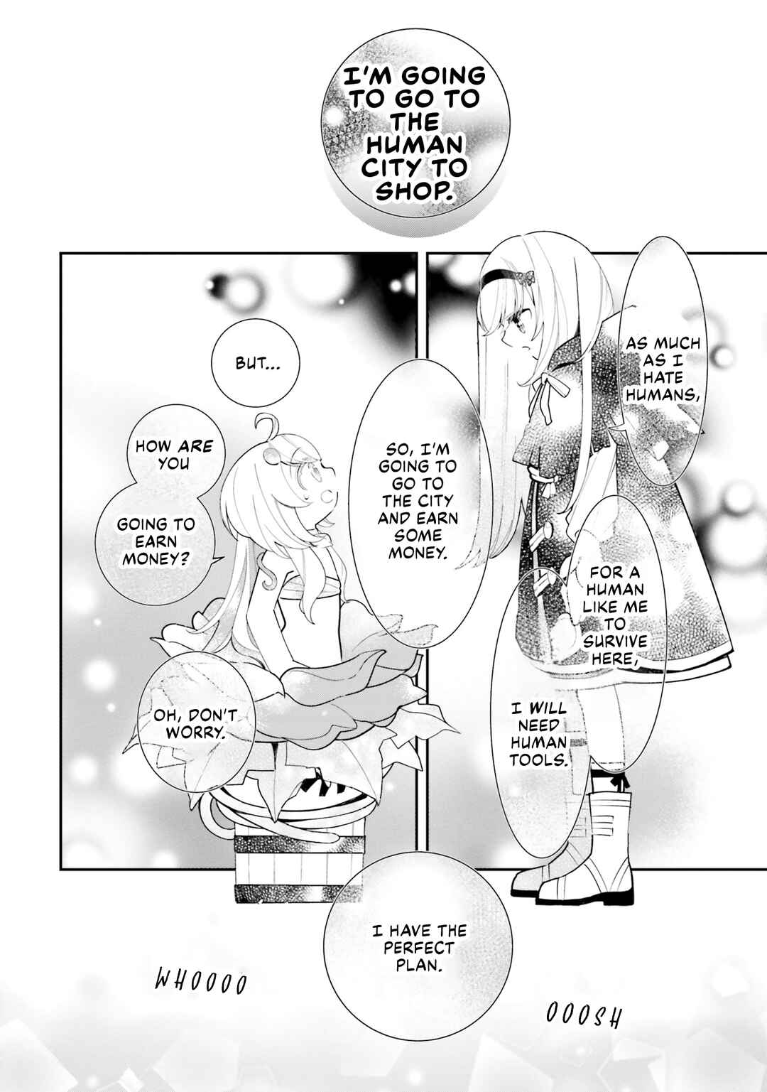 Shokubutsu Monster Musume Nikki: Seijo datta Watashi ga Uragirareta Hate ni Alraune ni Tensei Shite Shimatta node, kore kara wa Kougousei o Shinagara Shizuka ni Shokubutsu Life o Sugoshimasu Chapter 21 - Page 3