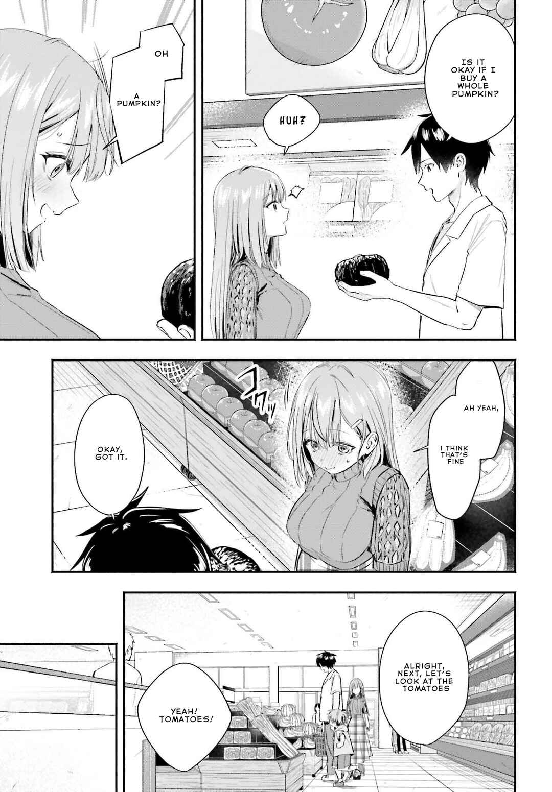 Kaji Daikou no Arubaito wo Hajimetara Gakuen Ichi no Bishoujo no Kazoku ni Kiniirarechaimashita. Chapter 5.1 - Page 9