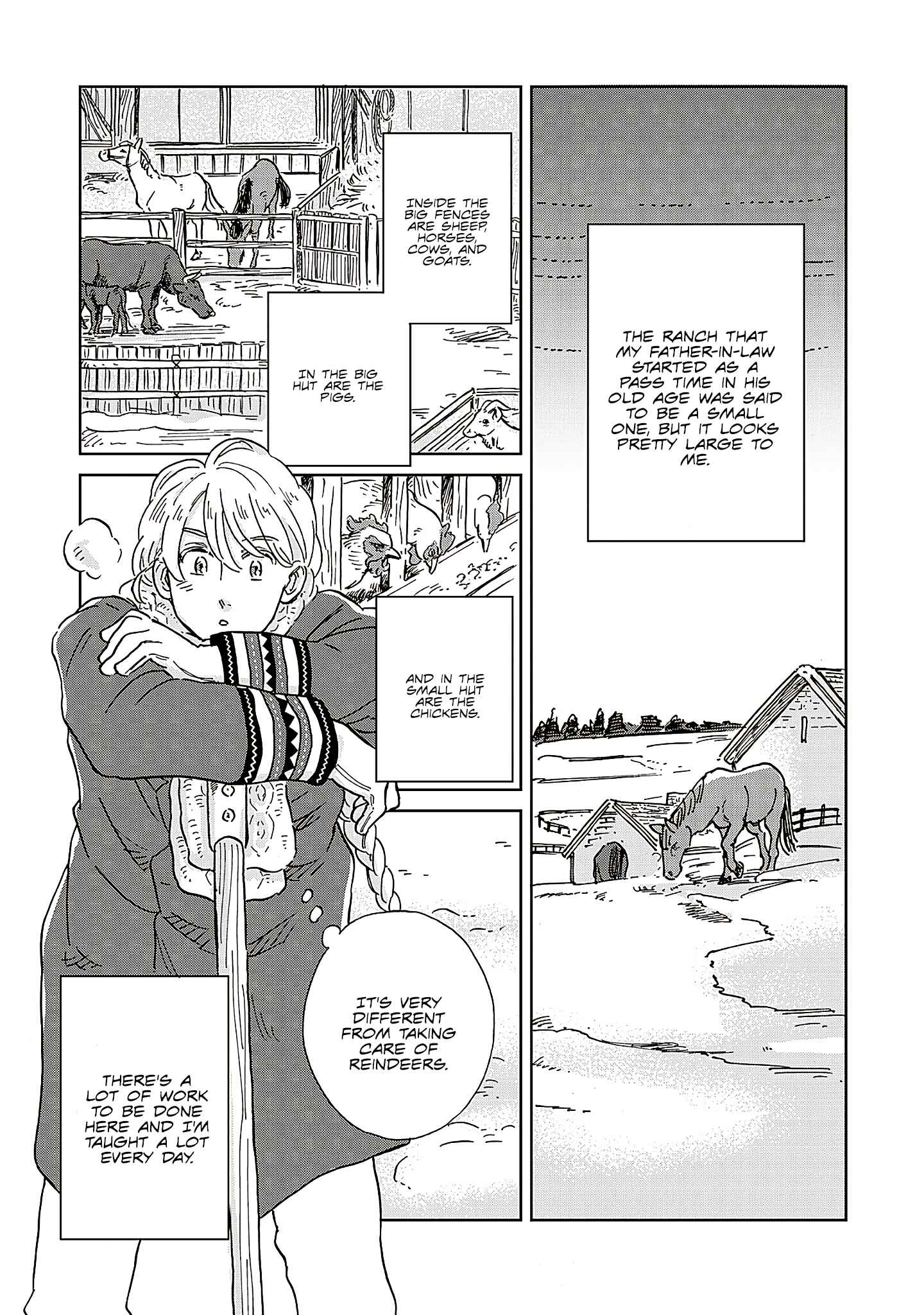 Hokuo Kizoku to Moukinzuma no Yukiguni Karigurashi Chapter 51 - Page 1