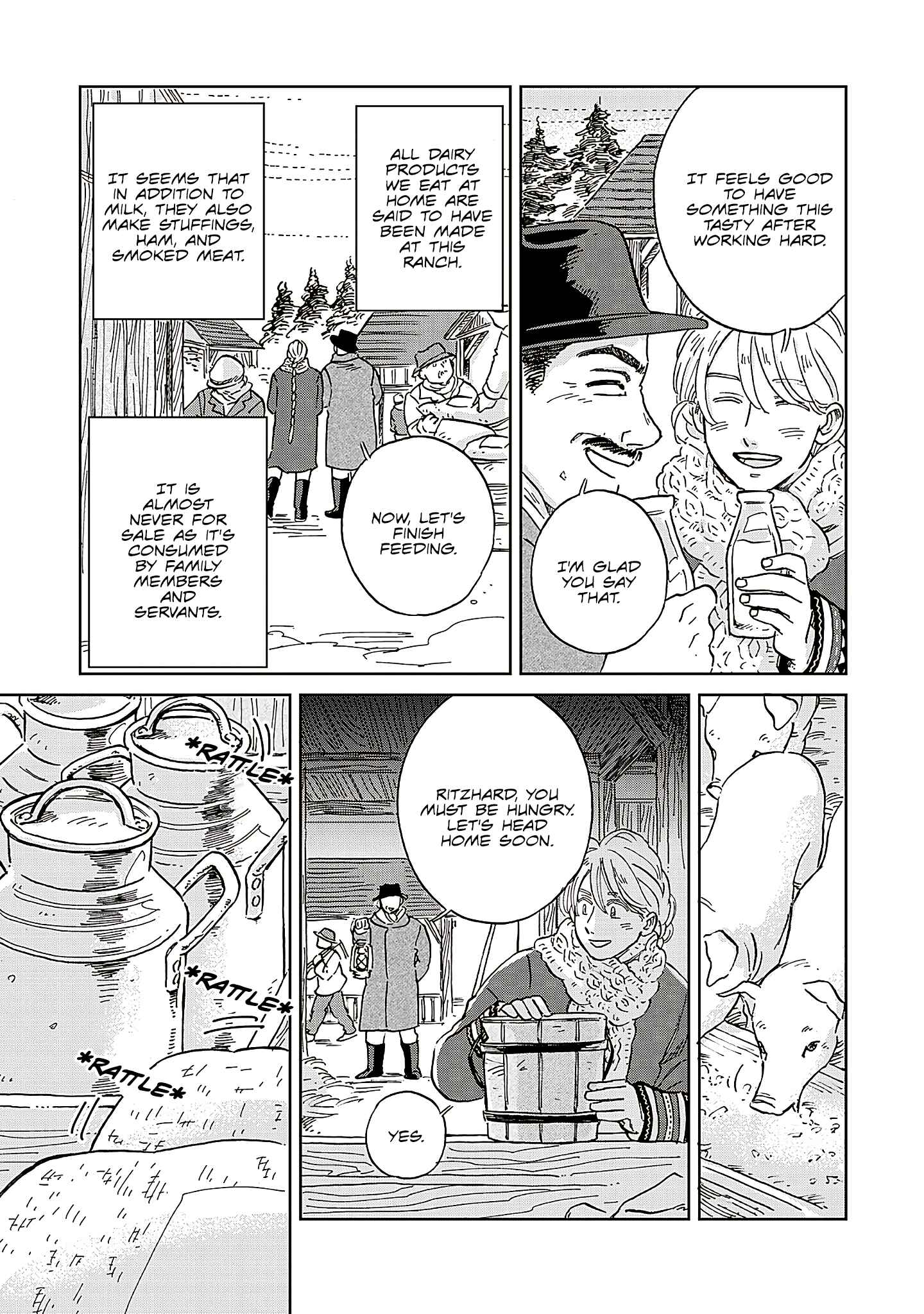 Hokuo Kizoku to Moukinzuma no Yukiguni Karigurashi Chapter 51 - Page 3