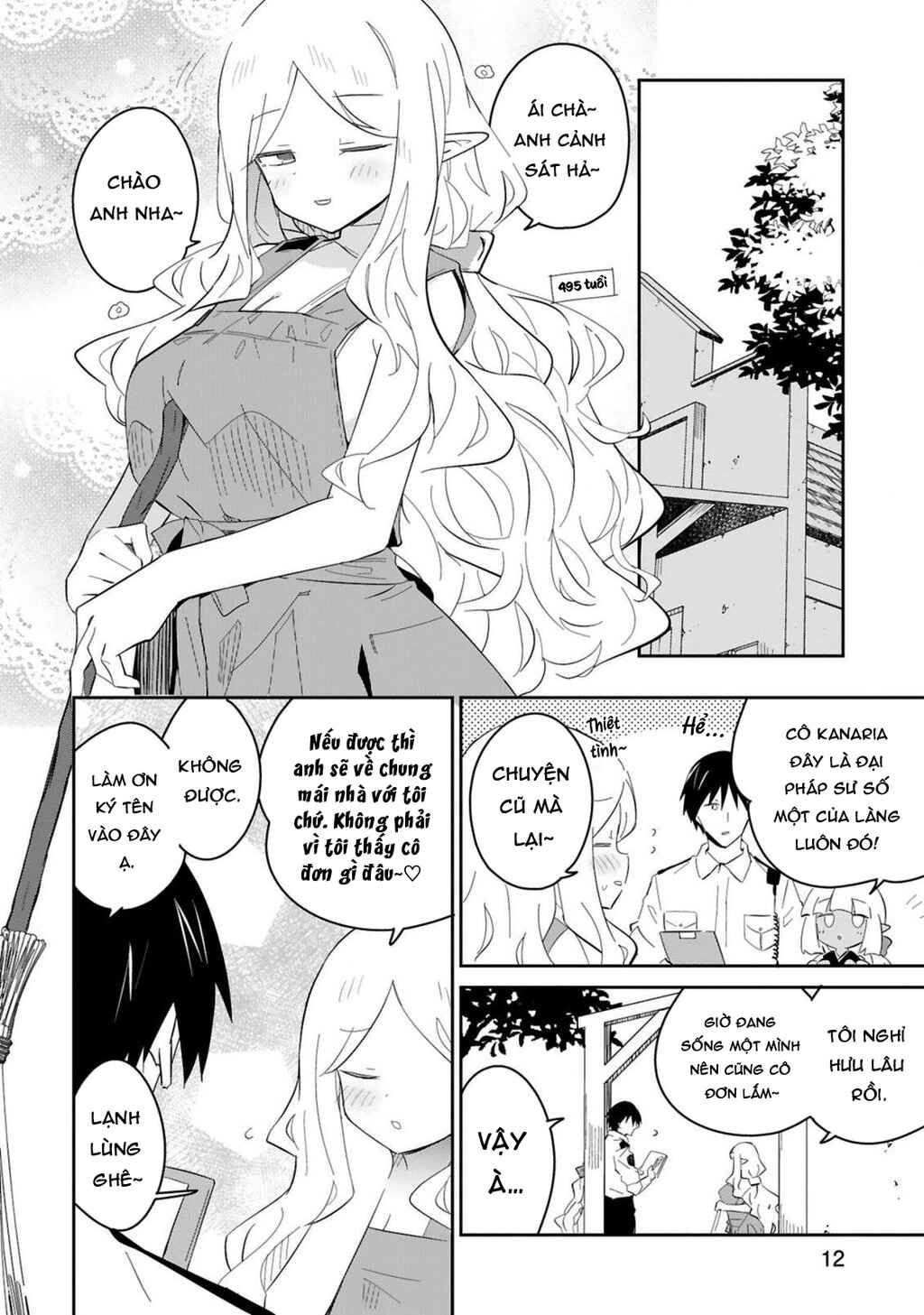 Isekai Elf Mura no Omawari-san Chapter 4 - Page 12