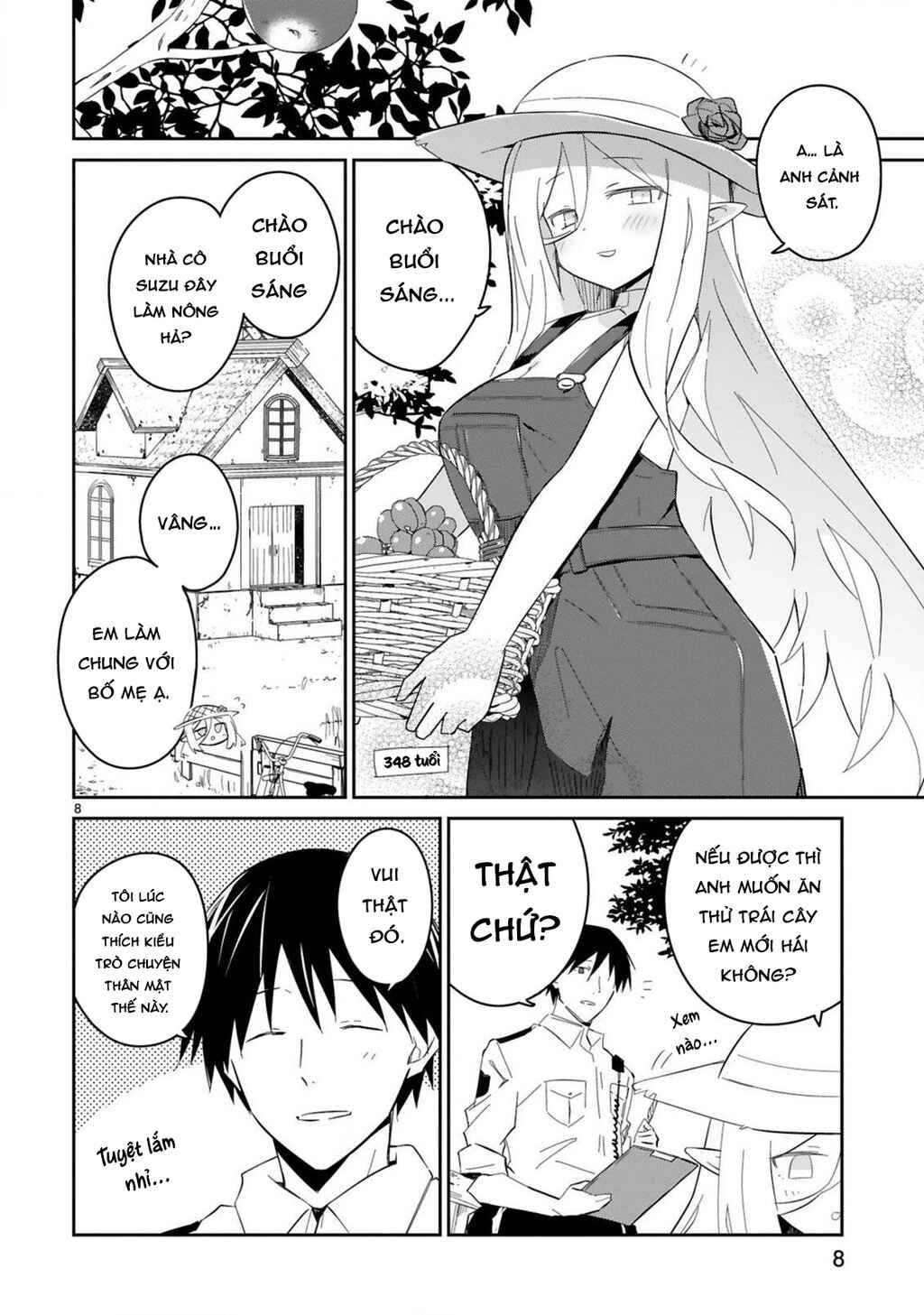 Isekai Elf Mura no Omawari-san Chapter 4 - Page 8