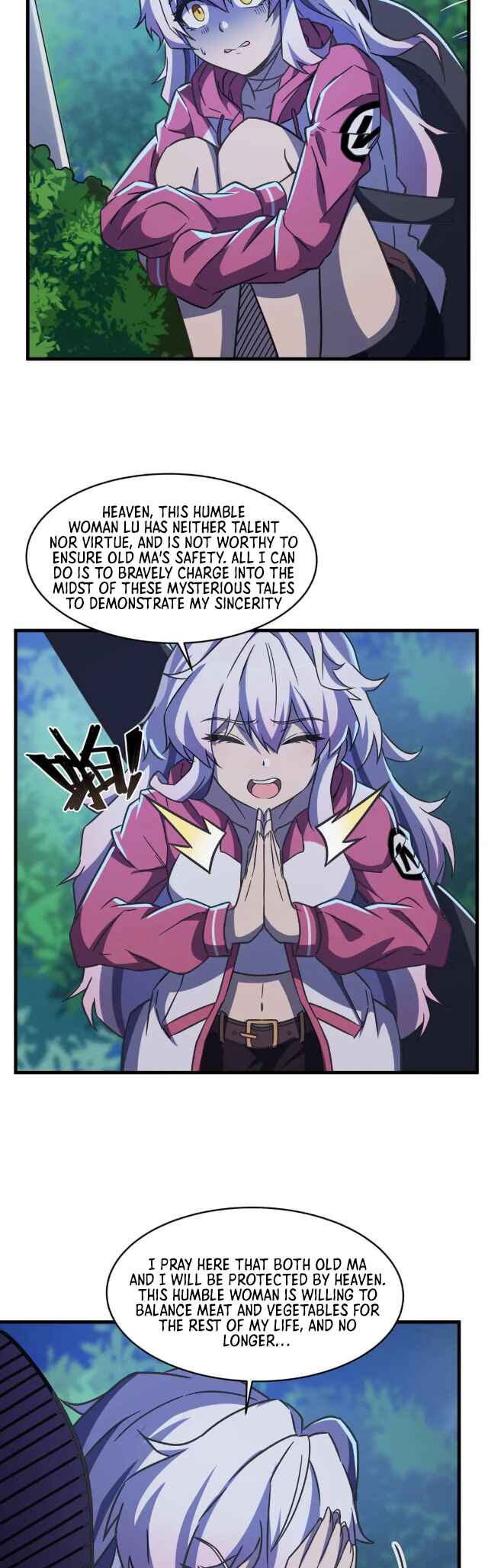 Zài Chōngmǎn Guàitán De Shìjiè Lǐ Chéngwéi Mónǚ Chapter 56 - Page 12
