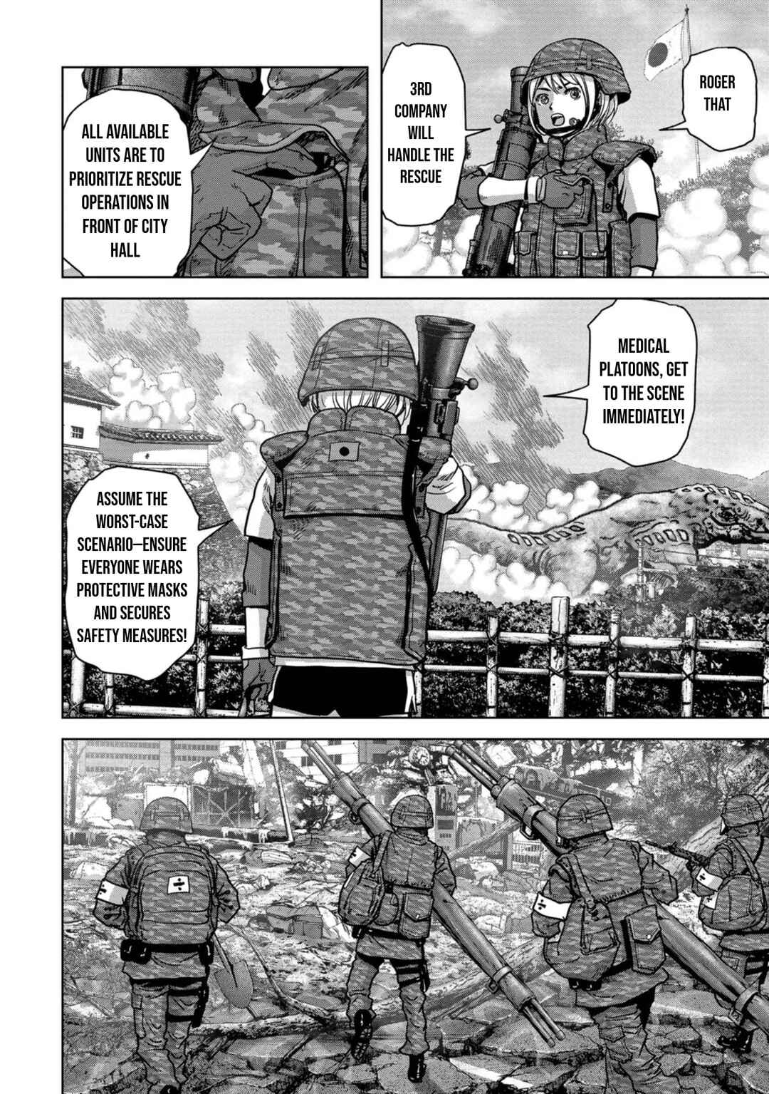 Kaijuu Jieitai Chapter 38 - Page 15