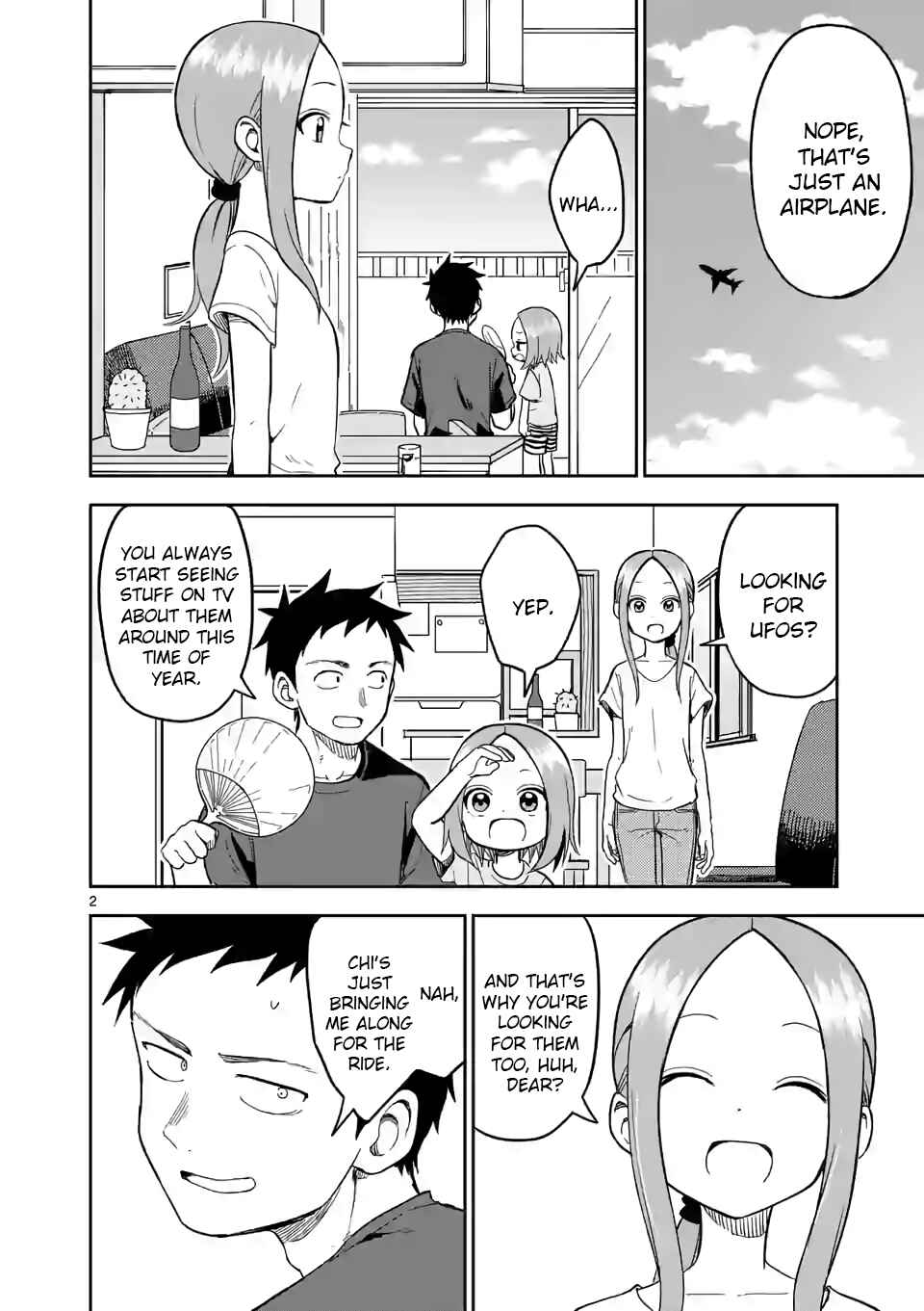 Karakai Jouzu no (Moto) Takagi-san Chapter 145 - Page 2