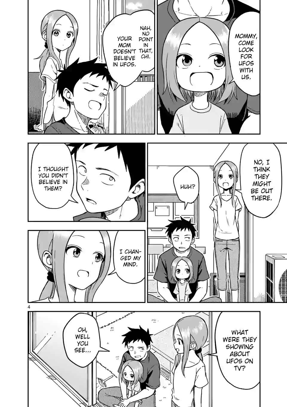 Karakai Jouzu no (Moto) Takagi-san Chapter 145 - Page 4