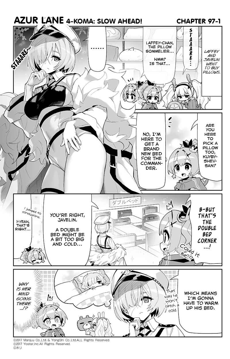 Azur Lane: Bisoku Zensin! Chapter 97 - Page 1