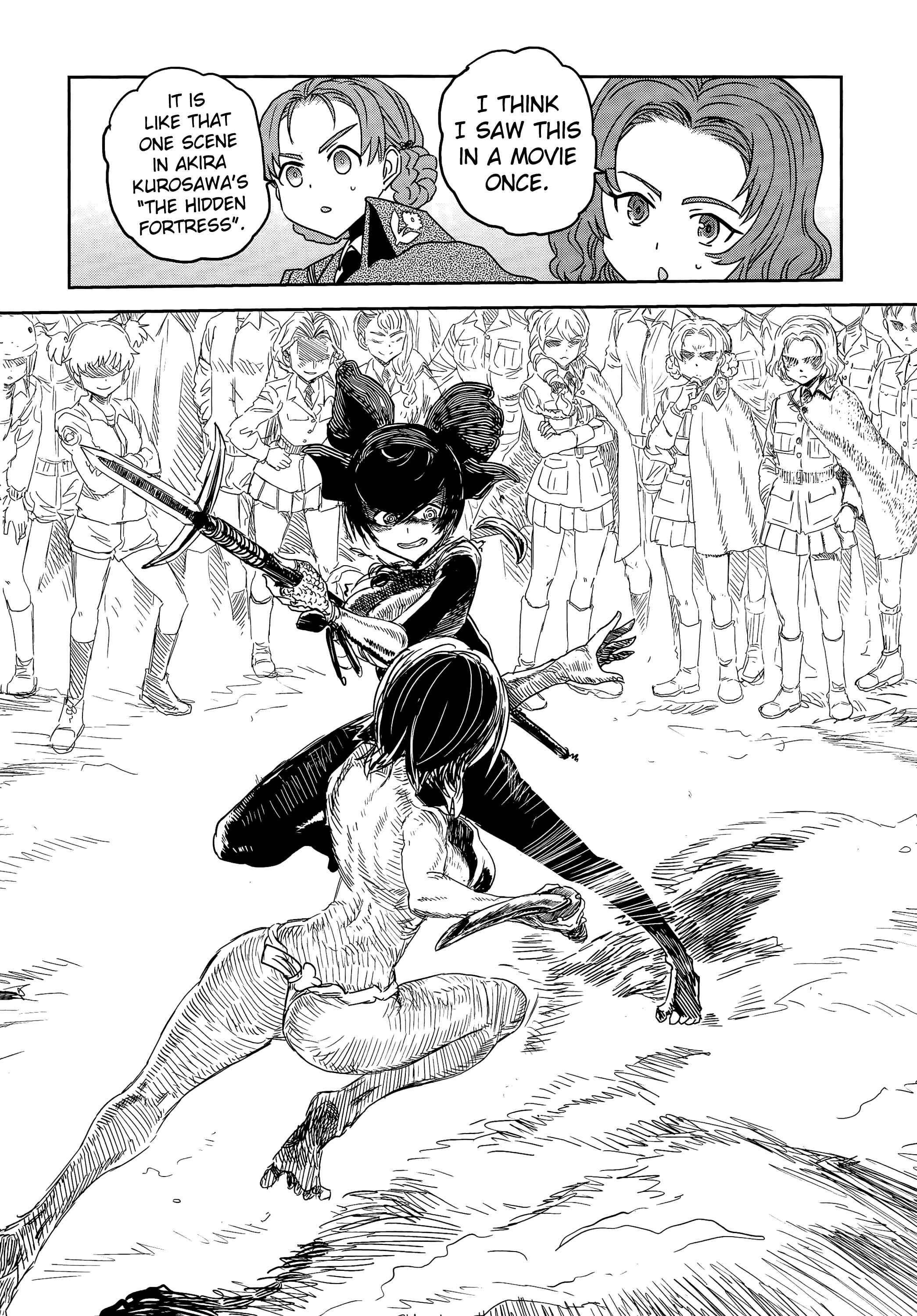 Girls und Panzer: Ribbon no Musha Chapter 36 - Page 21