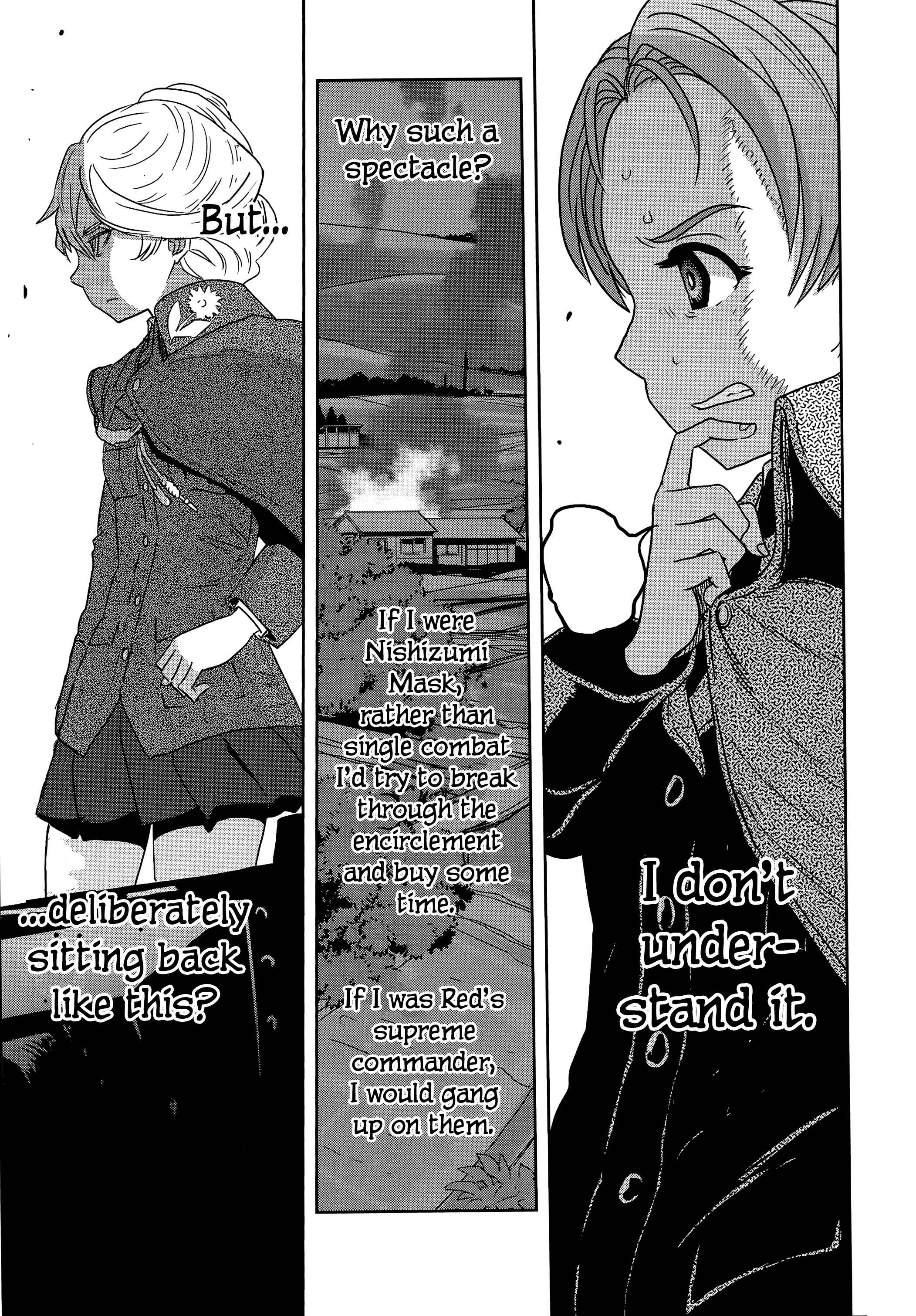 Girls und Panzer: Ribbon no Musha Chapter 36 - Page 22
