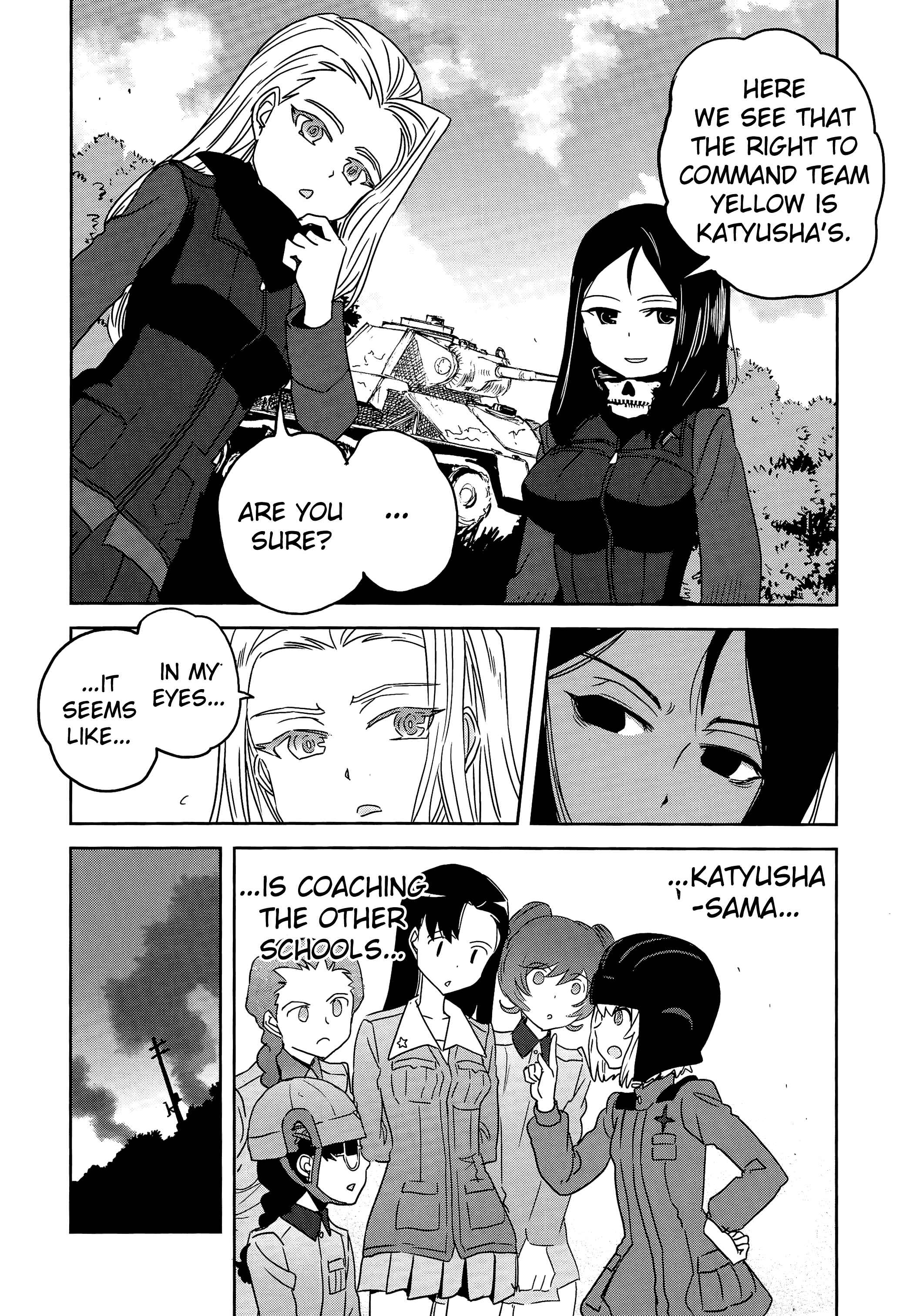 Girls und Panzer: Ribbon no Musha Chapter 36 - Page 25