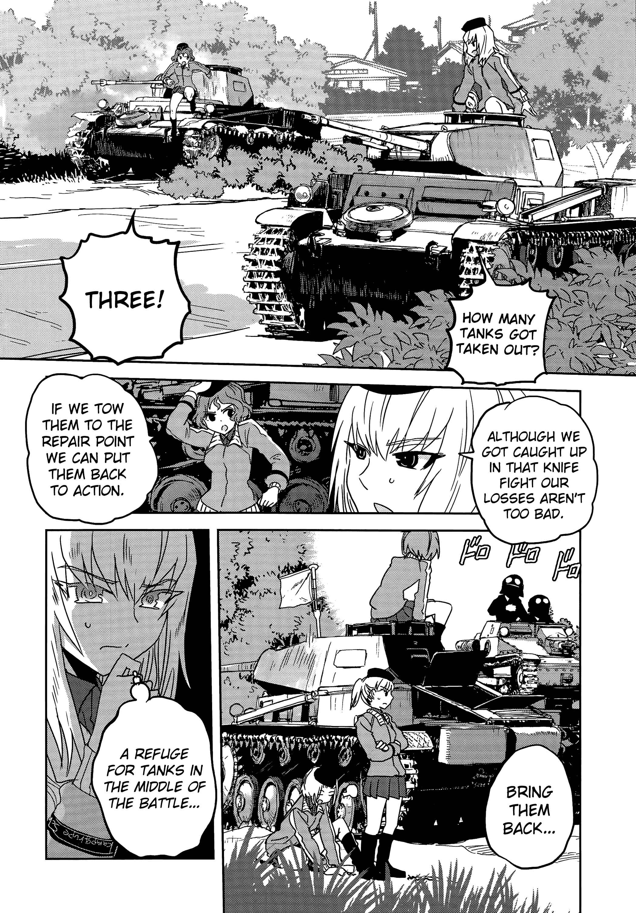 Girls und Panzer: Ribbon no Musha Chapter 36 - Page 27