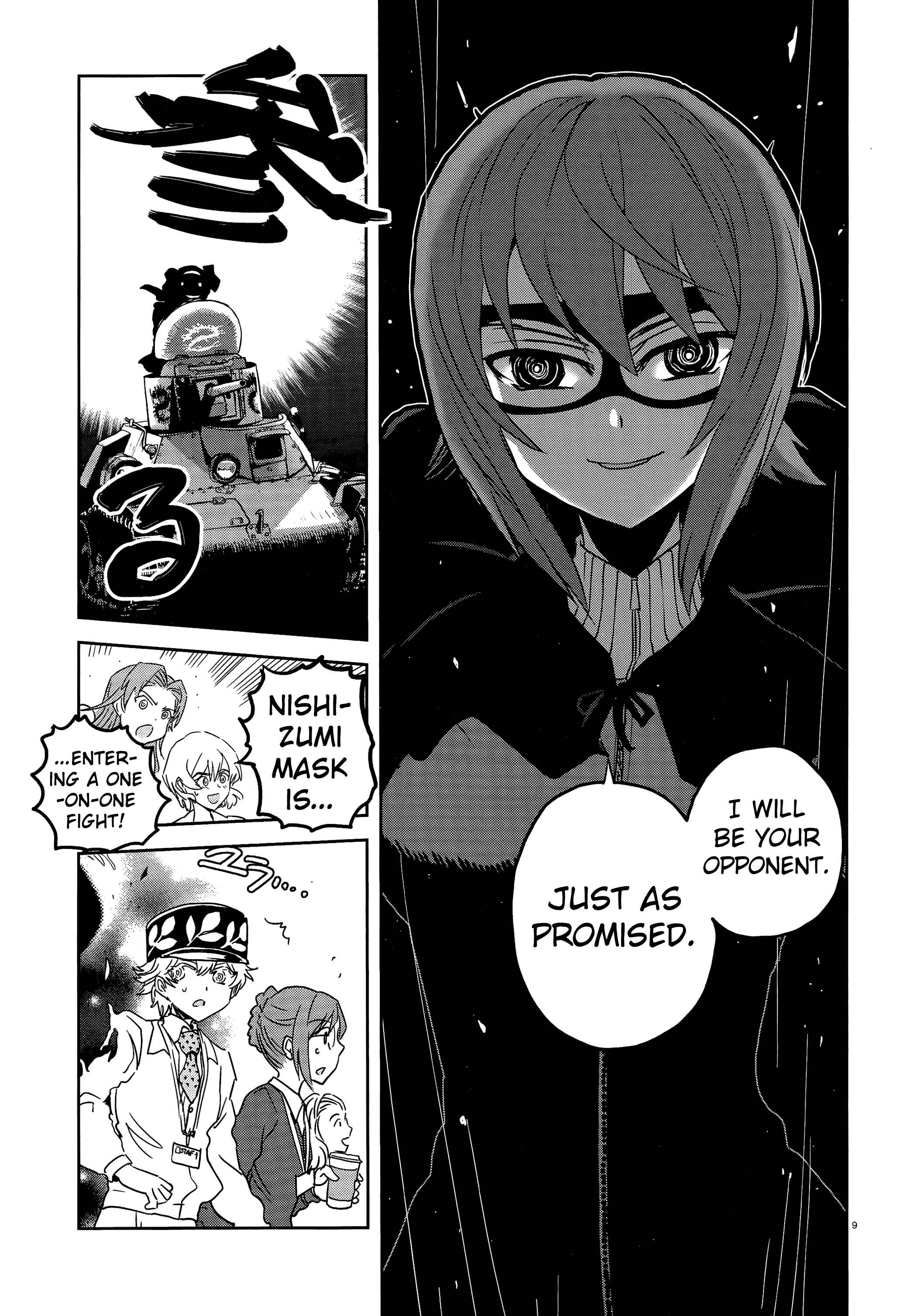 Girls und Panzer: Ribbon no Musha Chapter 36 - Page 8