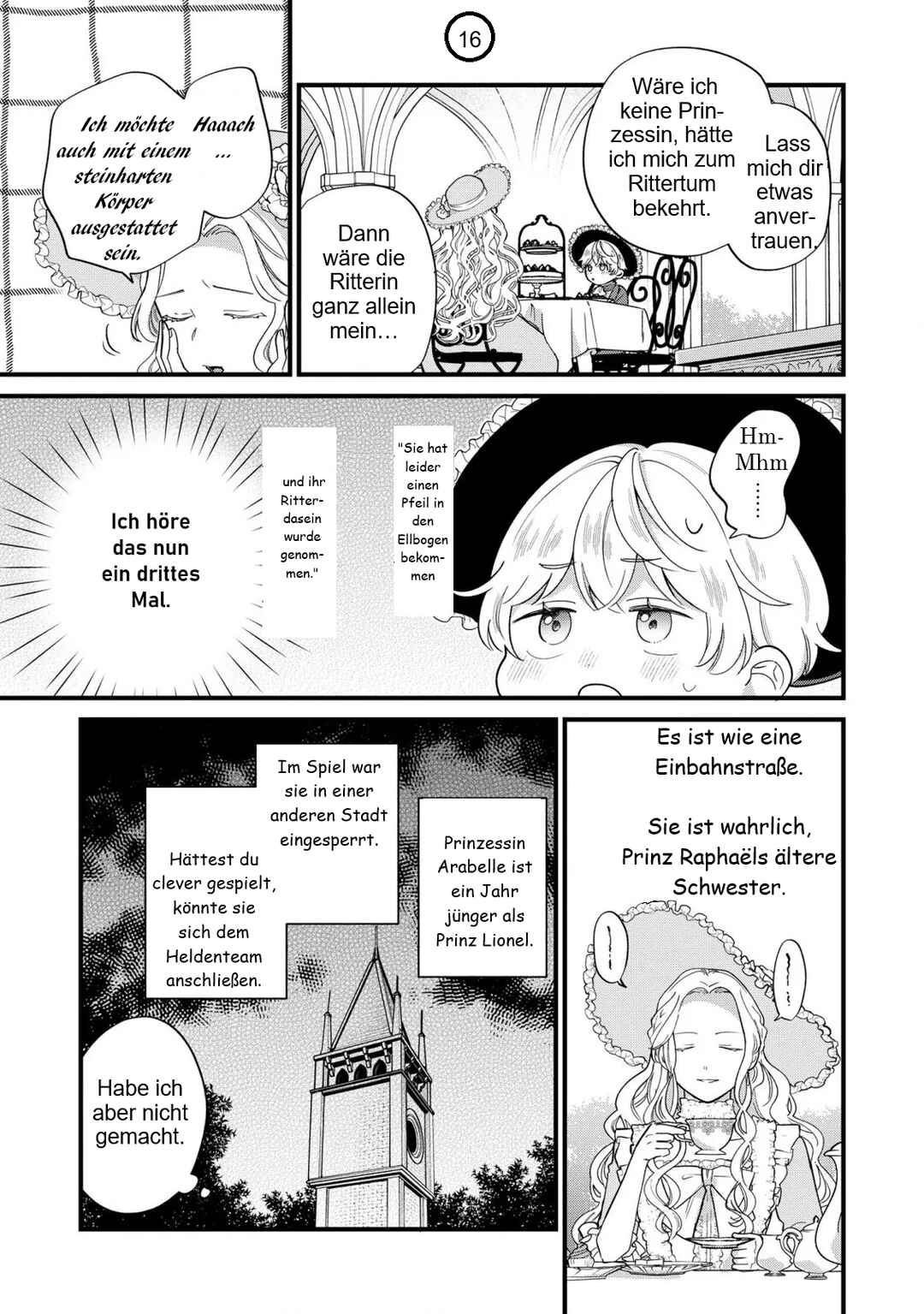 Akuyaku no Goreisoku no Dou ni ka Shitai Nichijou Chapter 16 - Page 17